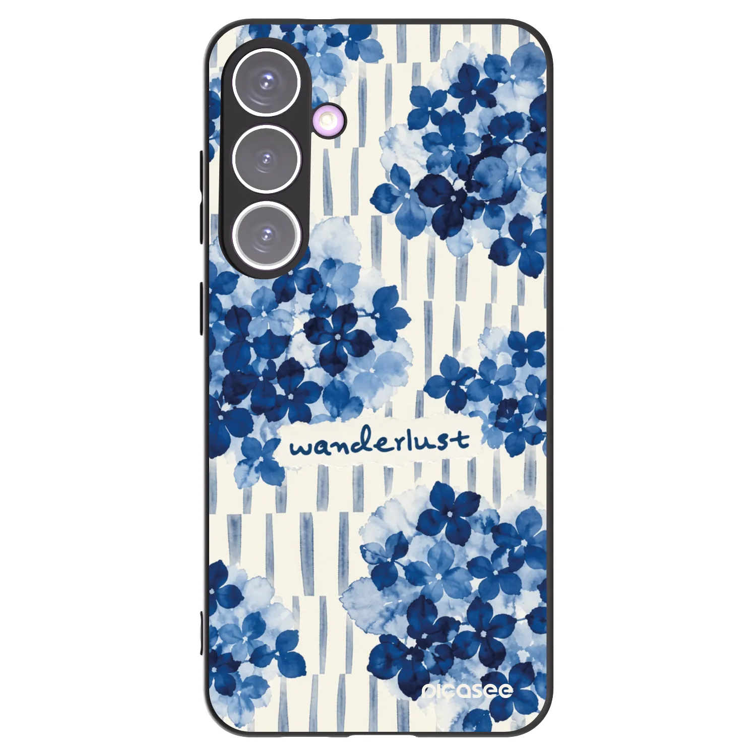 Picasee silikonowe czarne etui na Samsung Galaxy S24+ S926B 5G - Azorea