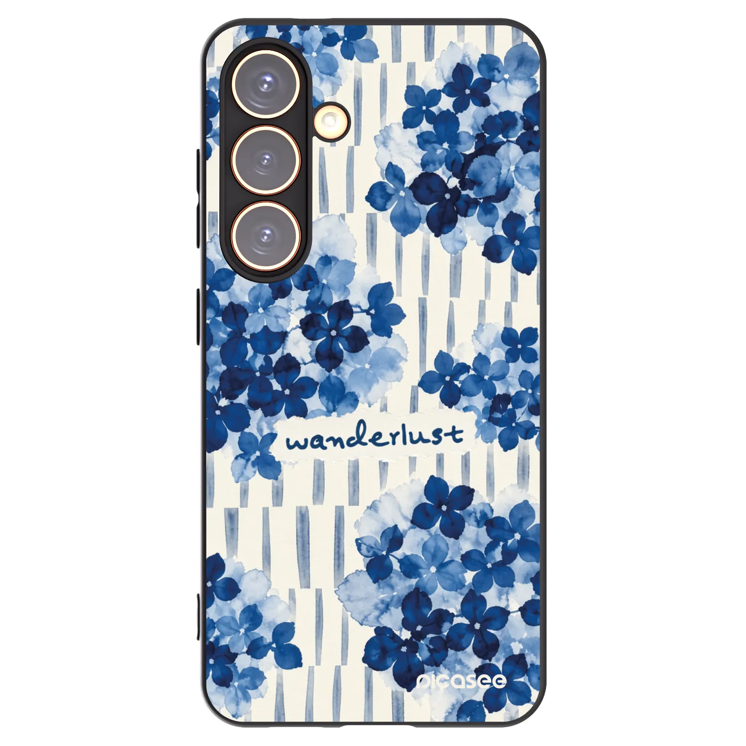 Picasee silikonowe czarne etui na Samsung Galaxy S24 S921B 5G - Azorea