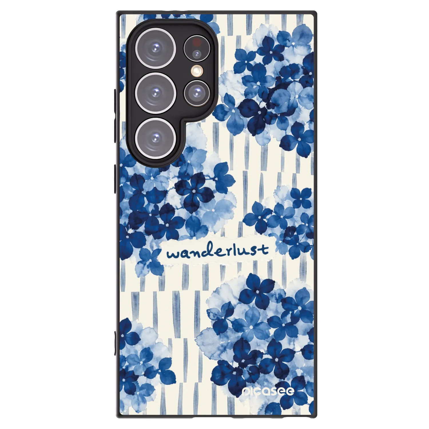 Picasee silikonowe czarne etui na Samsung Galaxy S24 Ultra S928B 5G - Azorea