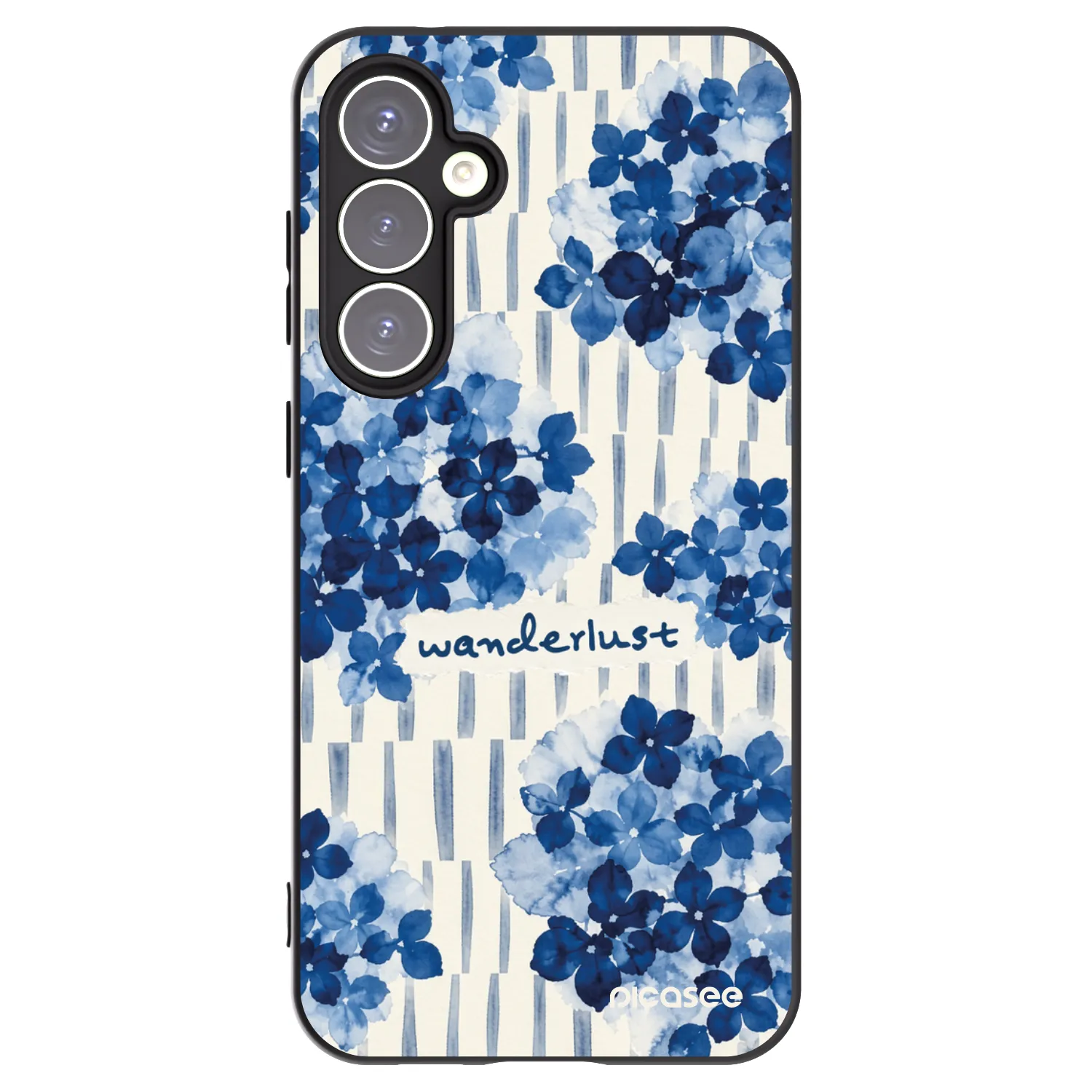 Picasee silikonowe czarne etui na Samsung Galaxy S23 FE S711B - Azorea