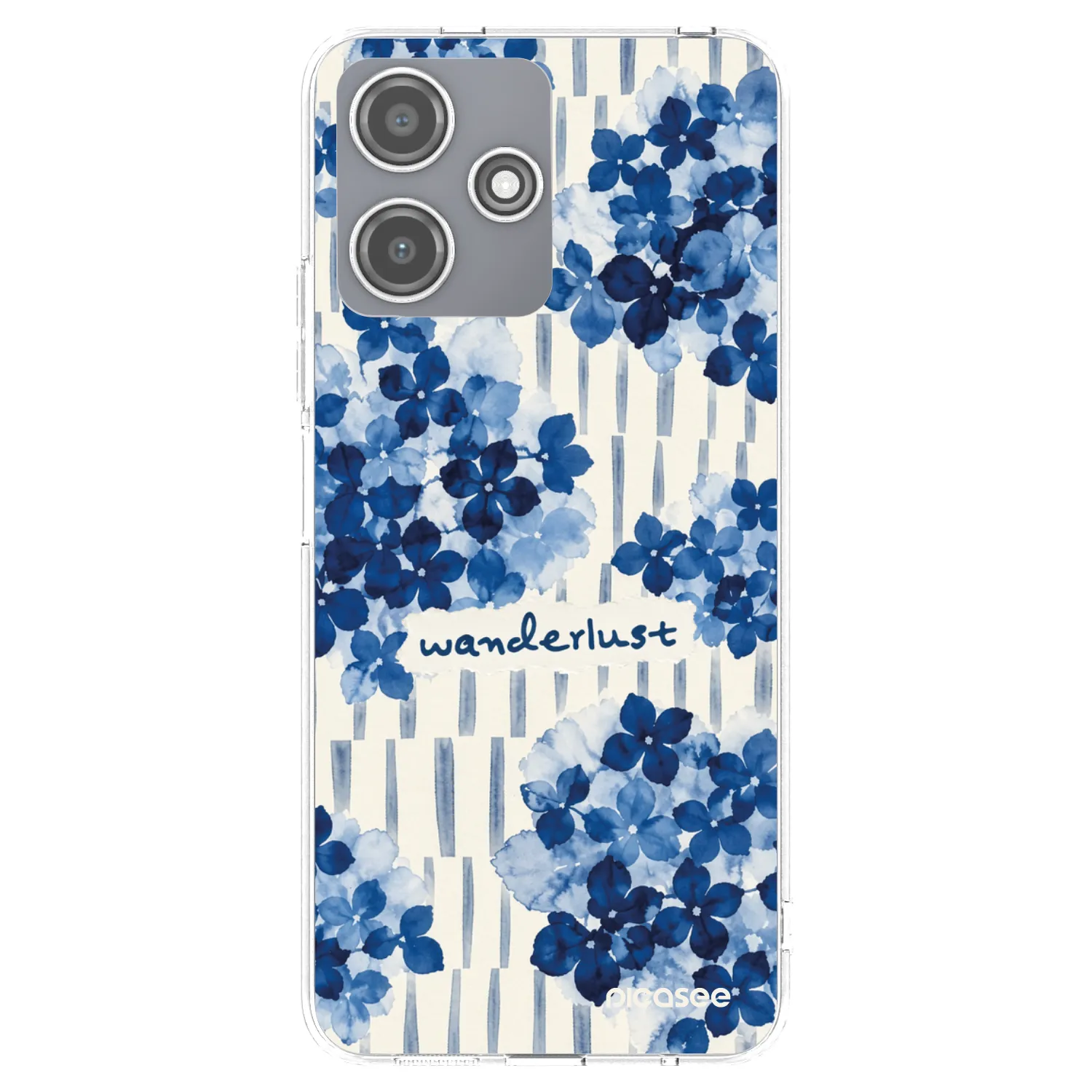 Picasee silikonowe przeźroczyste etui na Xiaomi Redmi 12 5G - Azorea