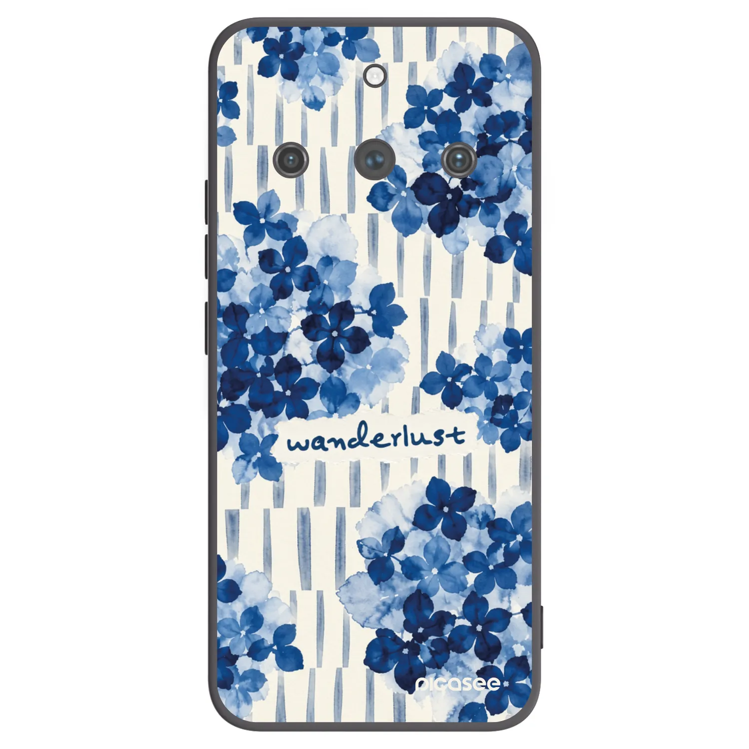 Picasee silikonowe czarne etui na Realme 11 Pro+ - Azorea