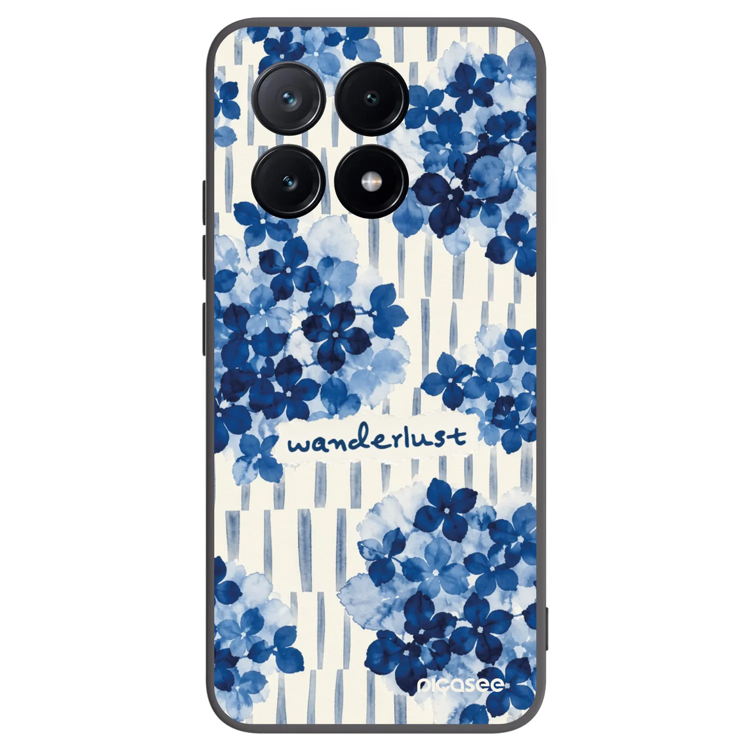 Picasee silikonowe czarne etui na Xiaomi Poco X6 Pro - Azorea