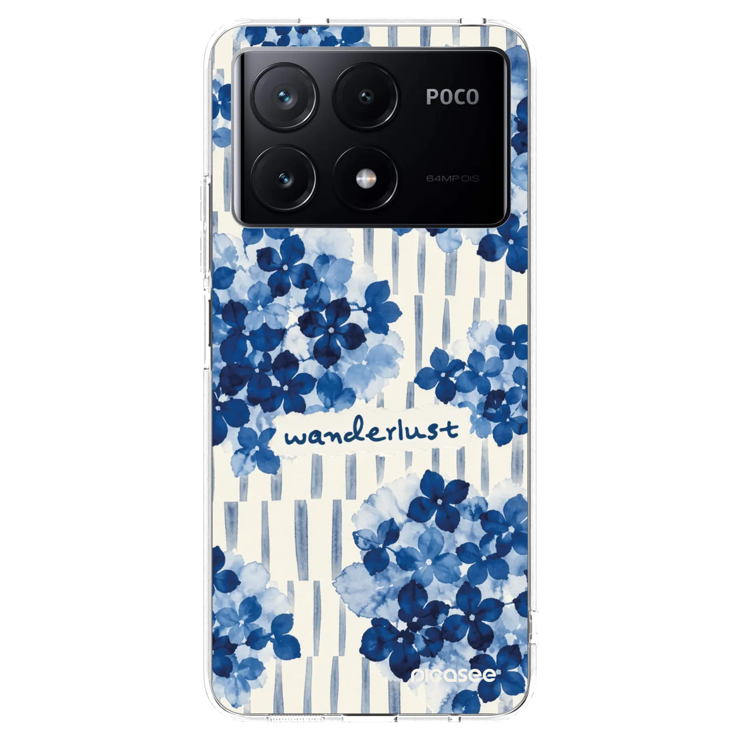 Picasee silikonowe przeźroczyste etui na Xiaomi Poco X6 Pro - Azorea