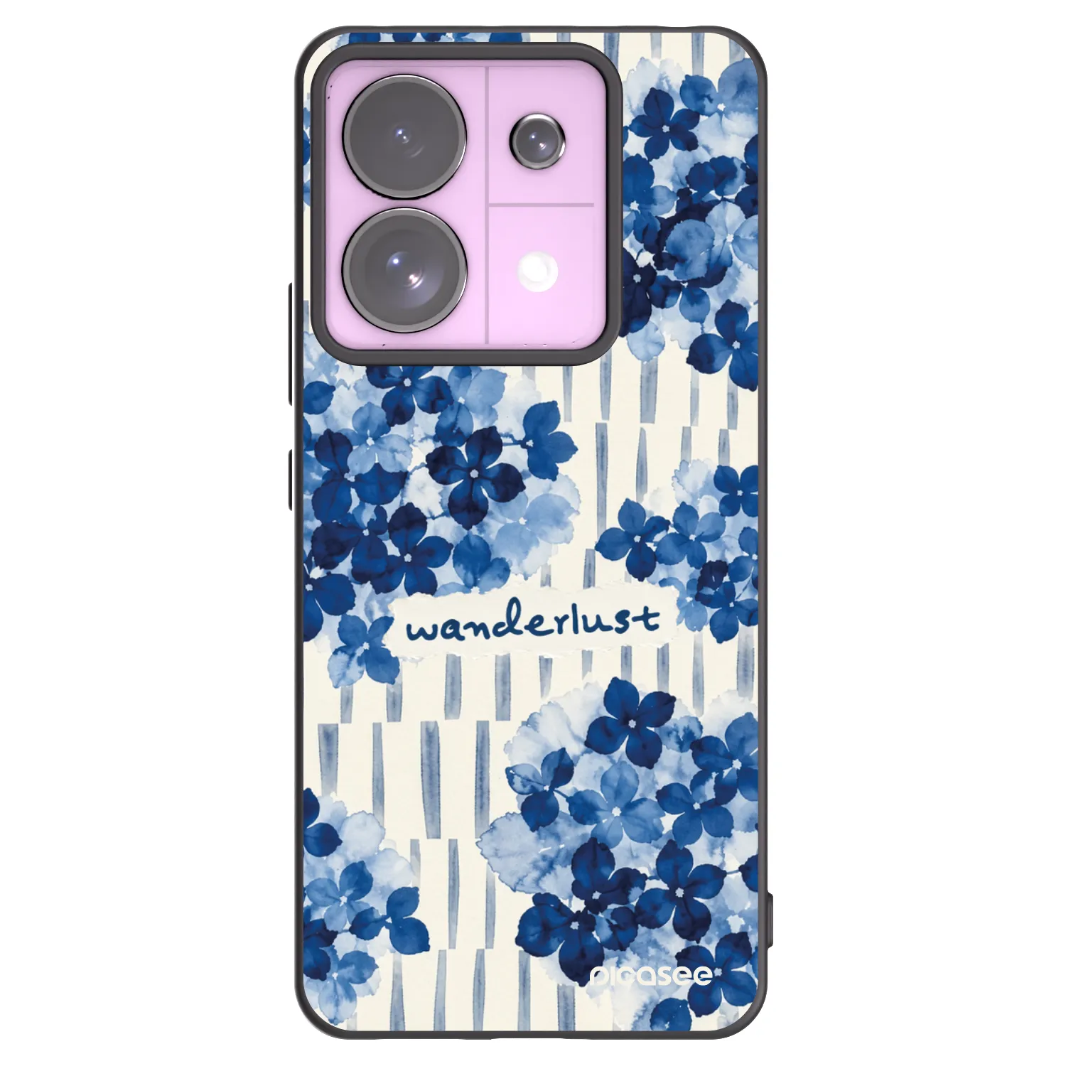 Picasee silikonowe czarne etui na Xiaomi Redmi Note 13 Pro 5G - Azorea