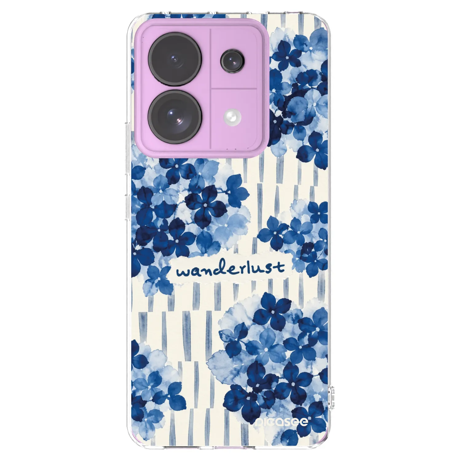Picasee silikonowe przeźroczyste etui na Xiaomi Redmi Note 13 Pro 5G - Azorea