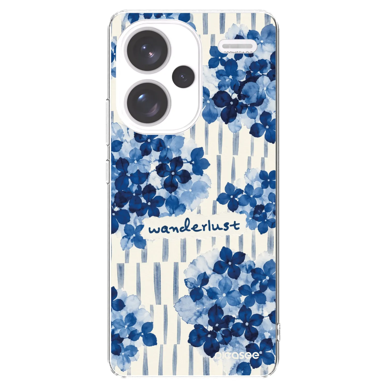 Picasee silikonowe przeźroczyste etui na Xiaomi Redmi Note 13 Pro+ 5G - Azorea
