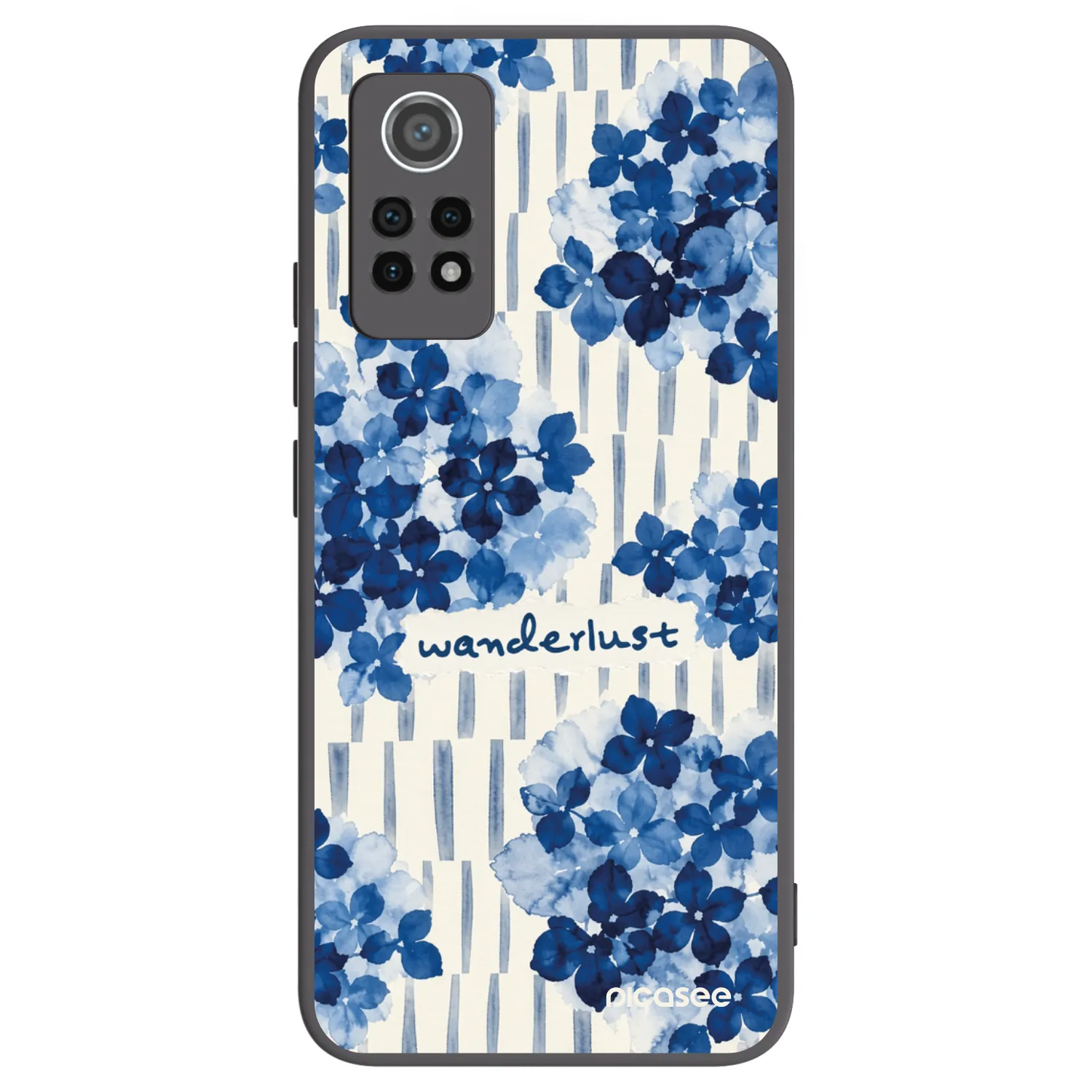 Picasee silikonowe czarne etui na Xiaomi Redmi Note 12 Pro 4G - Azorea