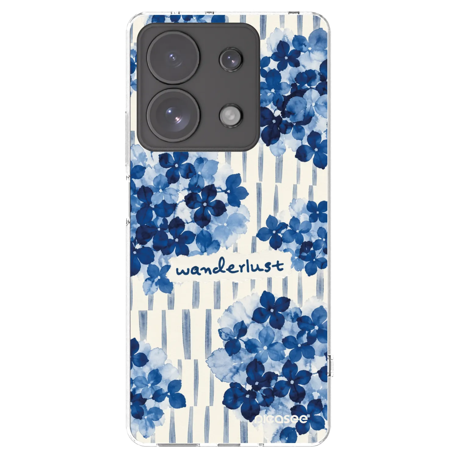 Picasee silikonowe przeźroczyste etui na Xiaomi Redmi Note 13 Pro 4G - Azorea
