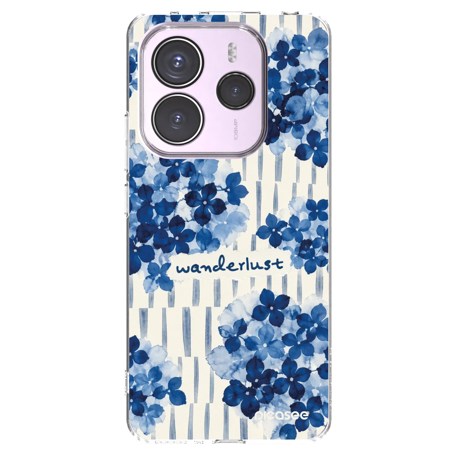 Picasee silikonowe przeźroczyste etui na Xiaomi Redmi Note 14 5G - Azorea