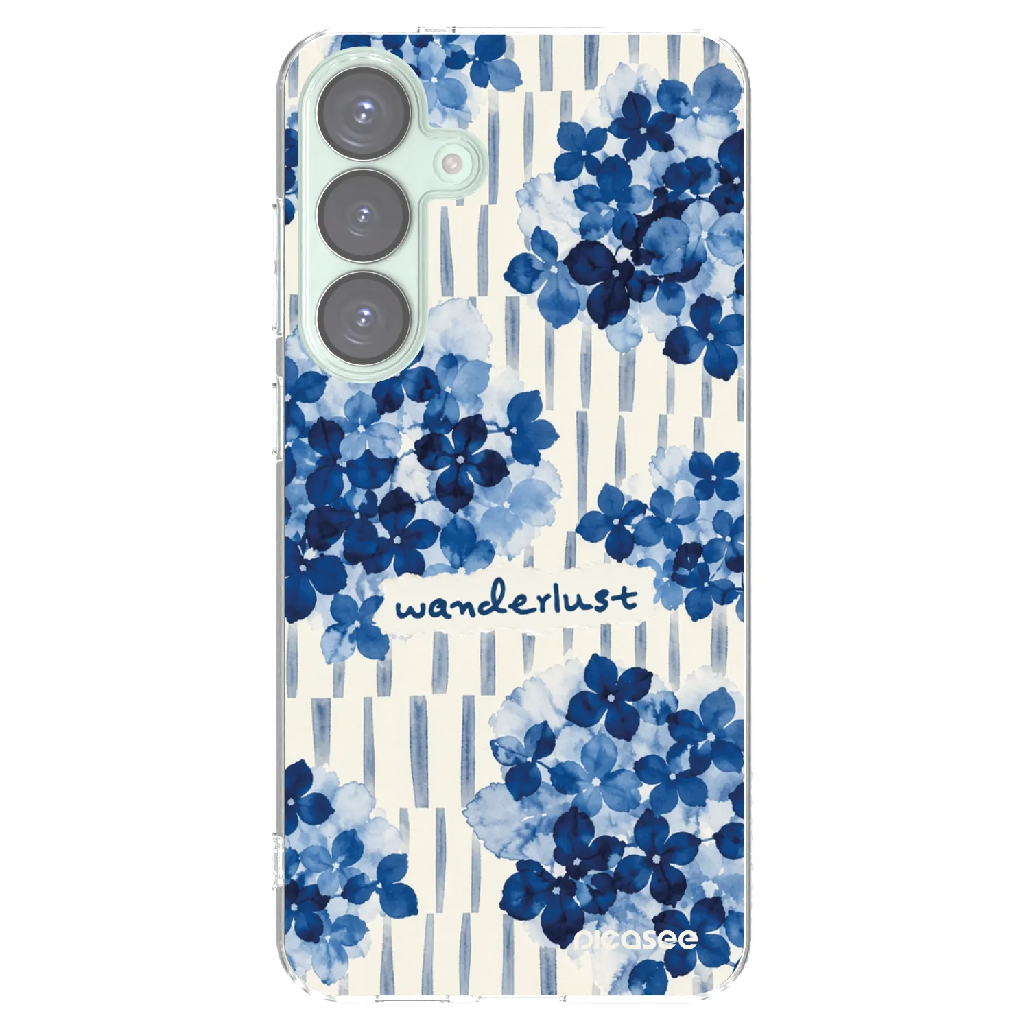 Picasee silikonowe przeźroczyste etui na Samsung Galaxy S25+ 5G - Azorea