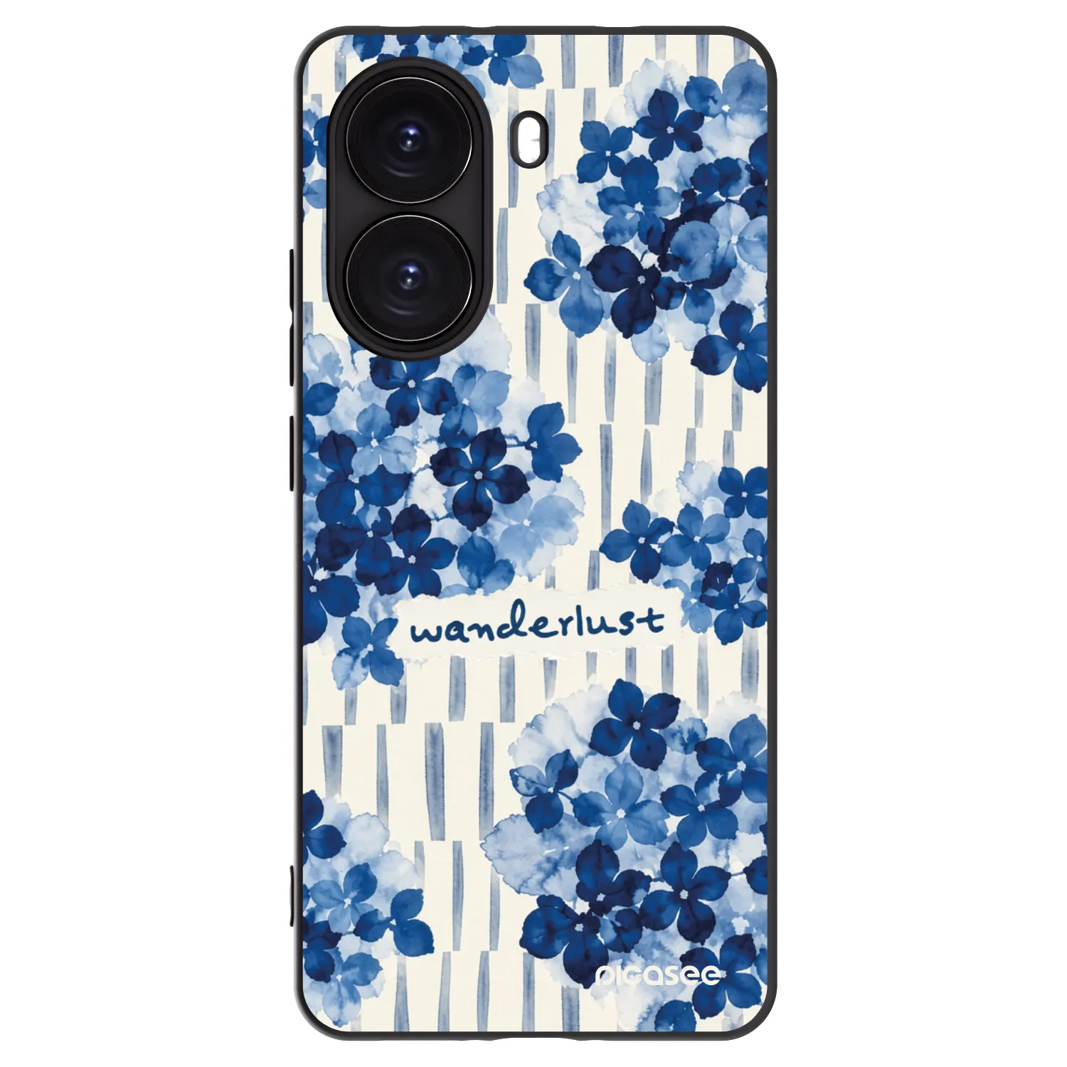 Picasee silikonowe czarne etui na Xiaomi Poco X7 Pro 5G - Azorea