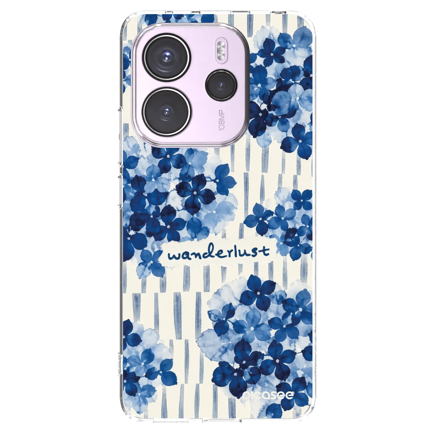 Picasee silikonowe przeźroczyste etui na Xiaomi Redmi Note 14 4G - Azorea