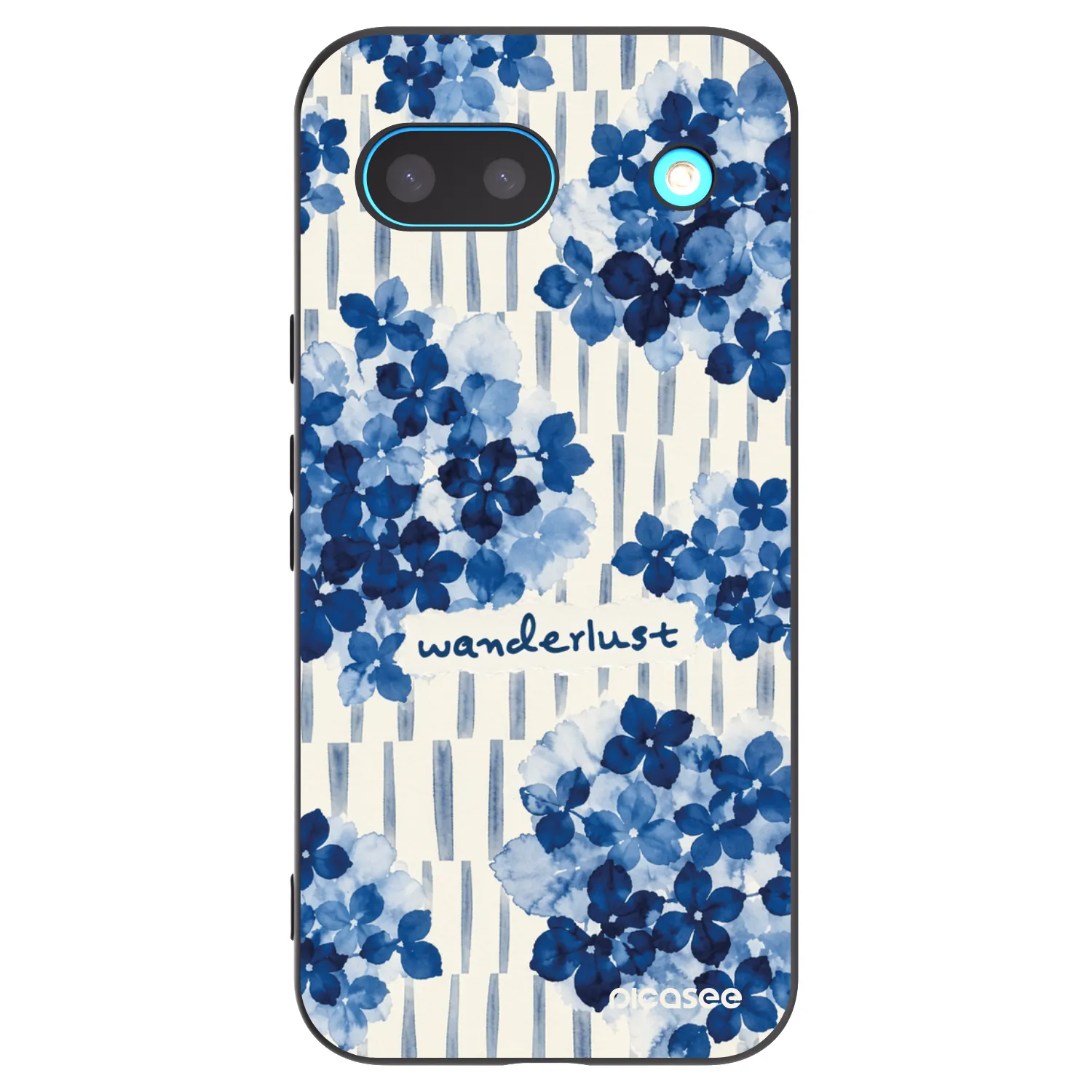 Picasee silikonowe czarne etui na Google Pixel 8 - Azorea