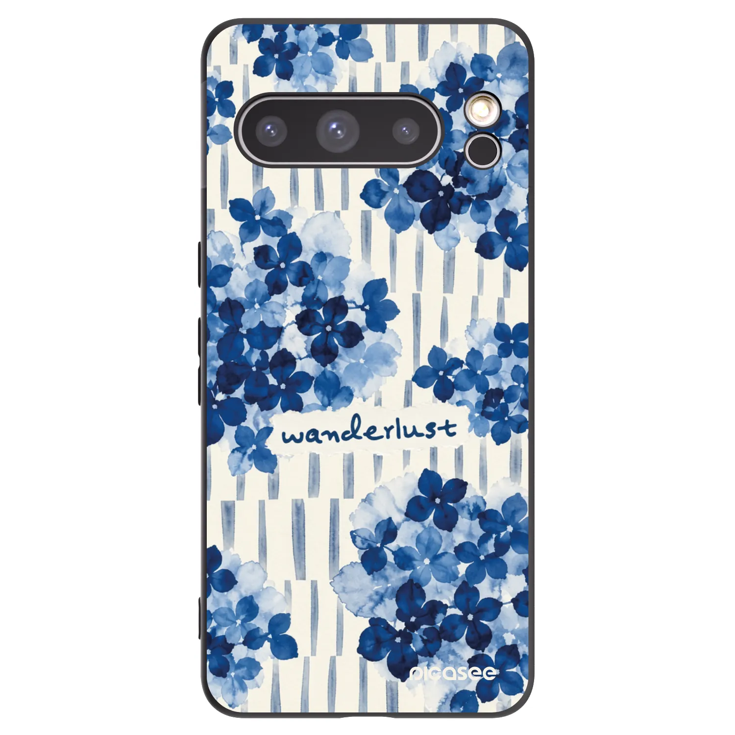 Picasee silikonowe czarne etui na Google Pixel 8 Pro - Azorea