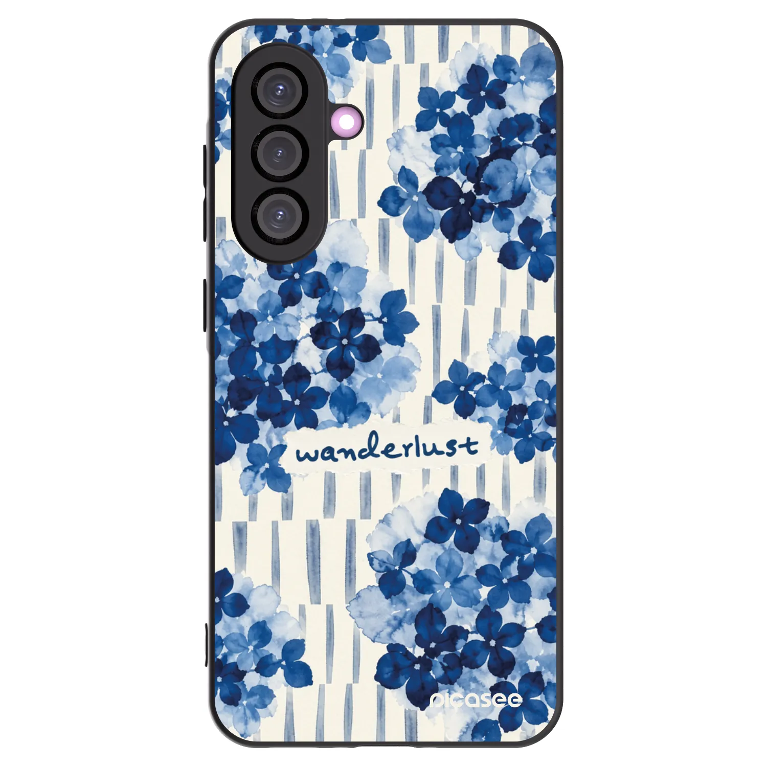 Picasee silikonowe czarne etui na Samsung Galaxy A56 5G A566B - Azorea