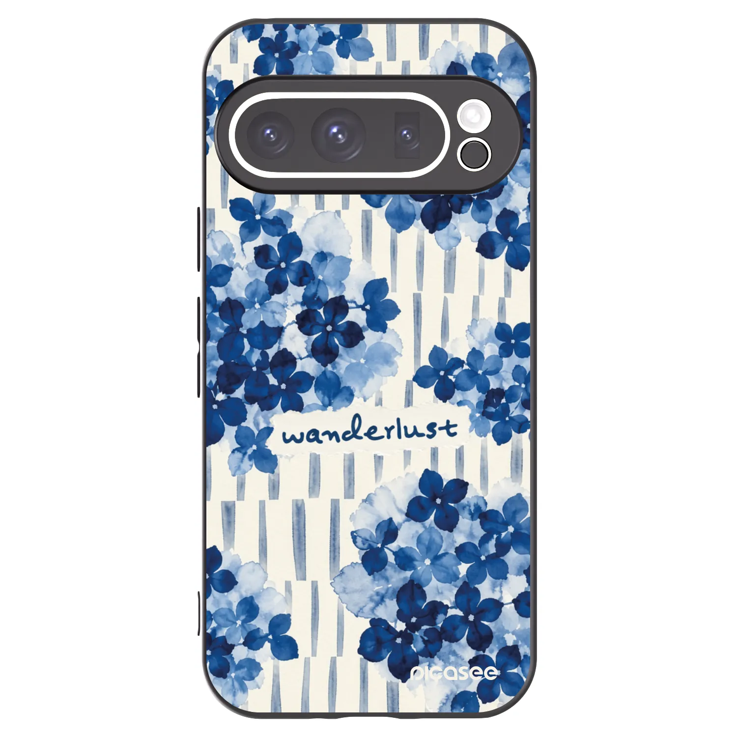 Picasee silikonowe czarne etui na Google Pixel 9 Pro - Azorea