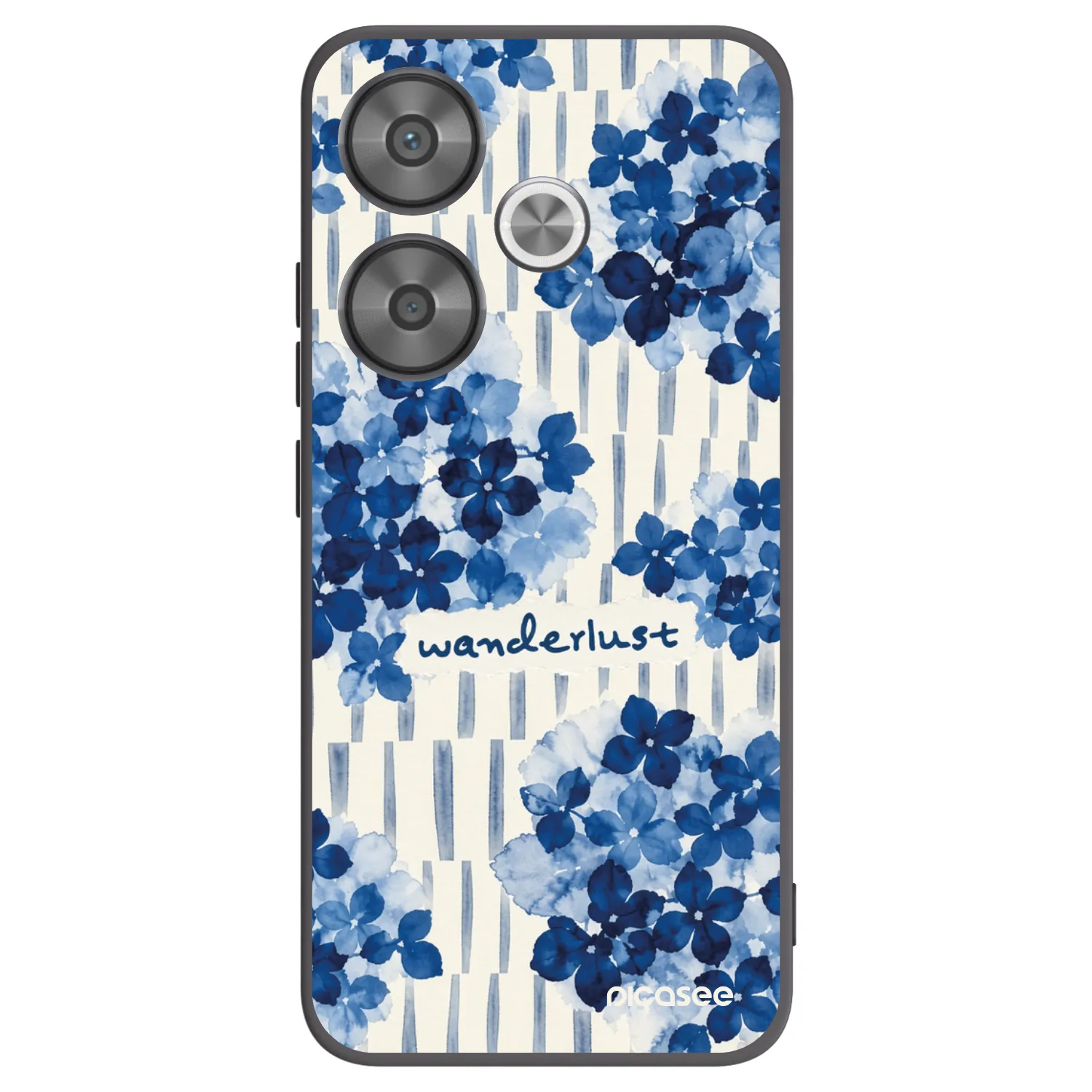 Picasee silikonowe czarne etui na Xiaomi Poco F6 - Azorea