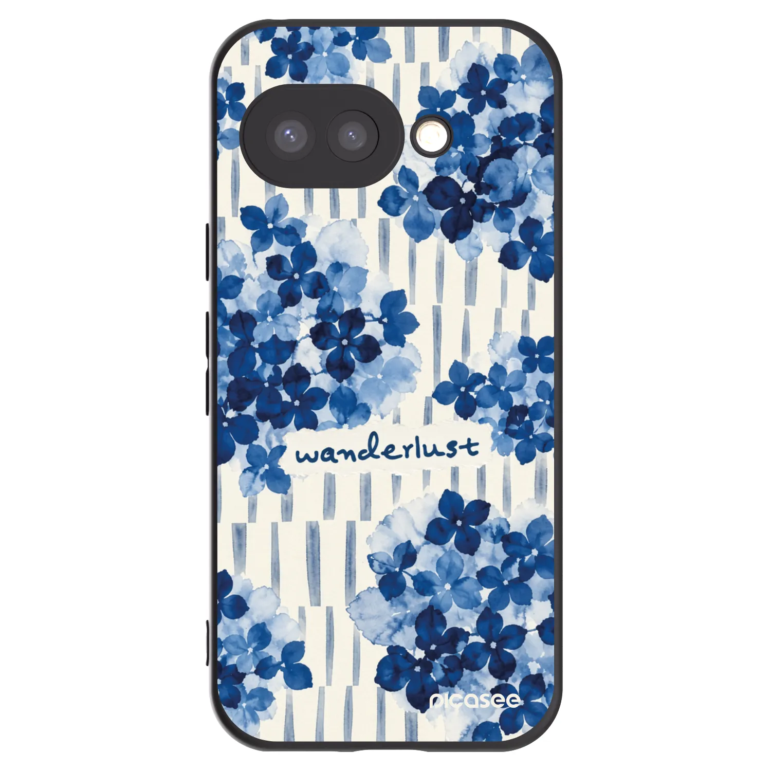 Picasee silikonowe czarne etui na Google Pixel 9a - Azorea