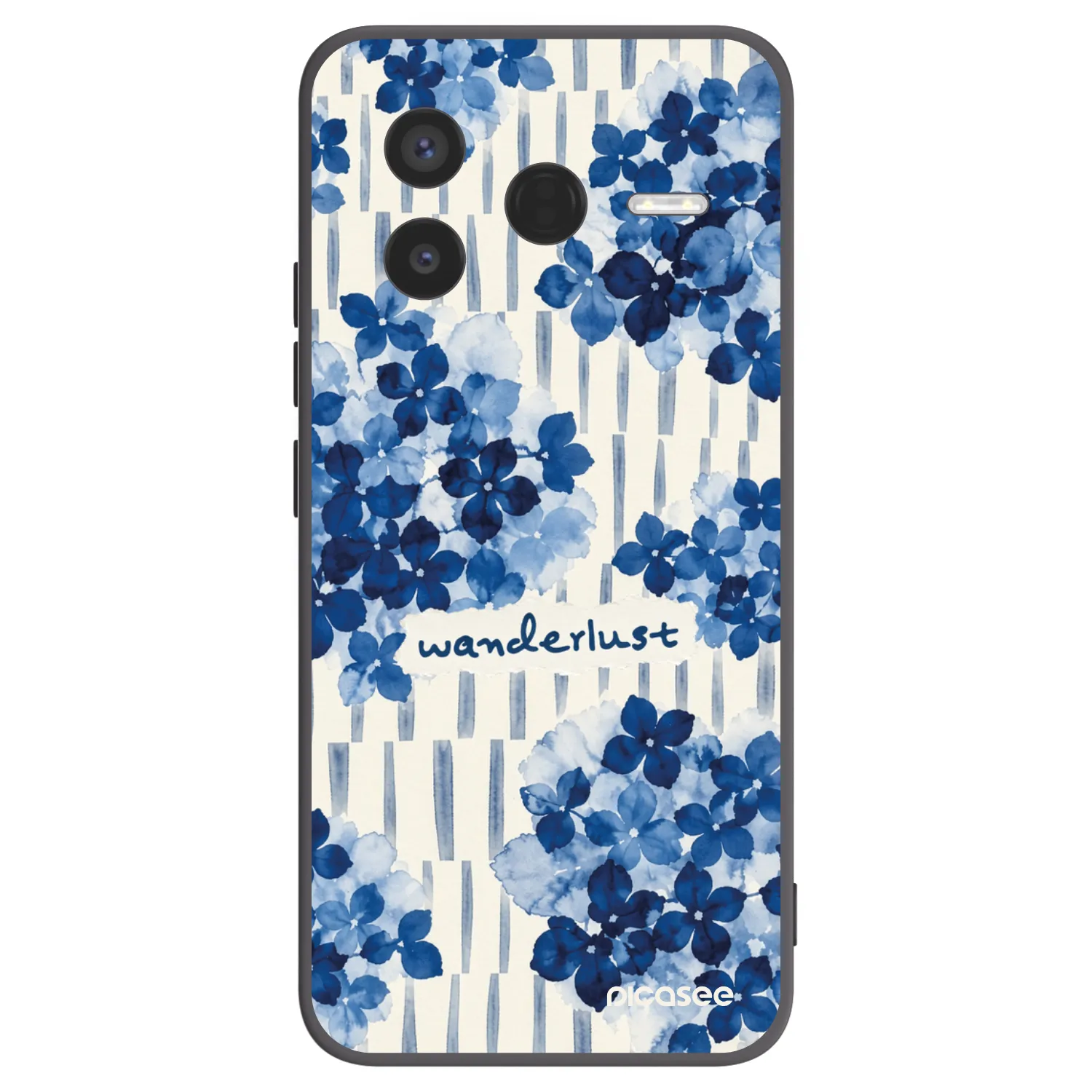 Picasee silikonowe czarne etui na Xiaomi Poco F7 Pro 5G - Azorea