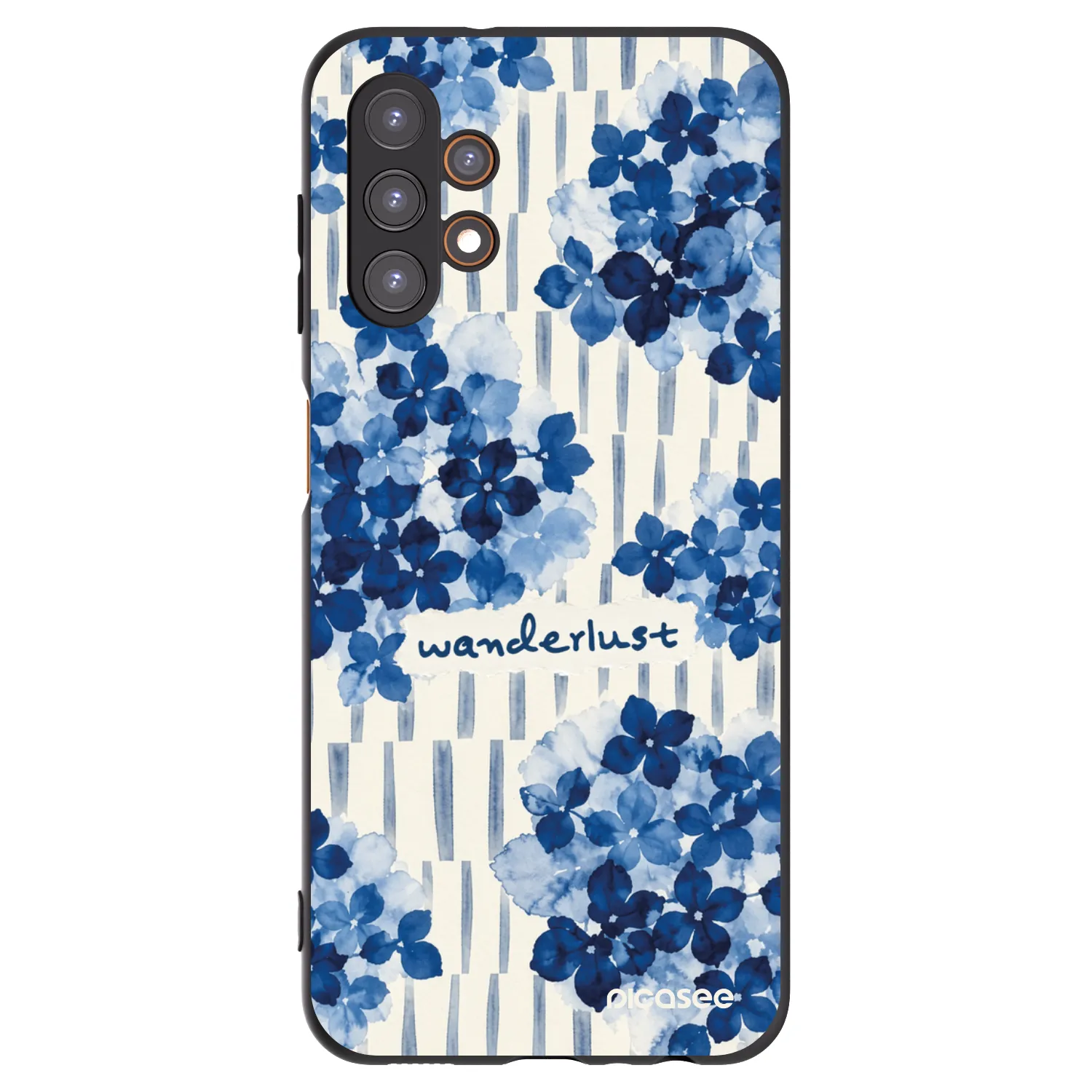 Picasee silikonowe czarne etui na Samsung Galaxy A13 5G - Azorea