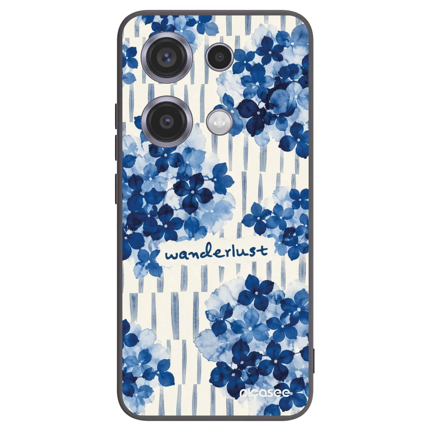 Picasee silikonowe czarne etui na Xiaomi Redmi Note 14S - Azorea