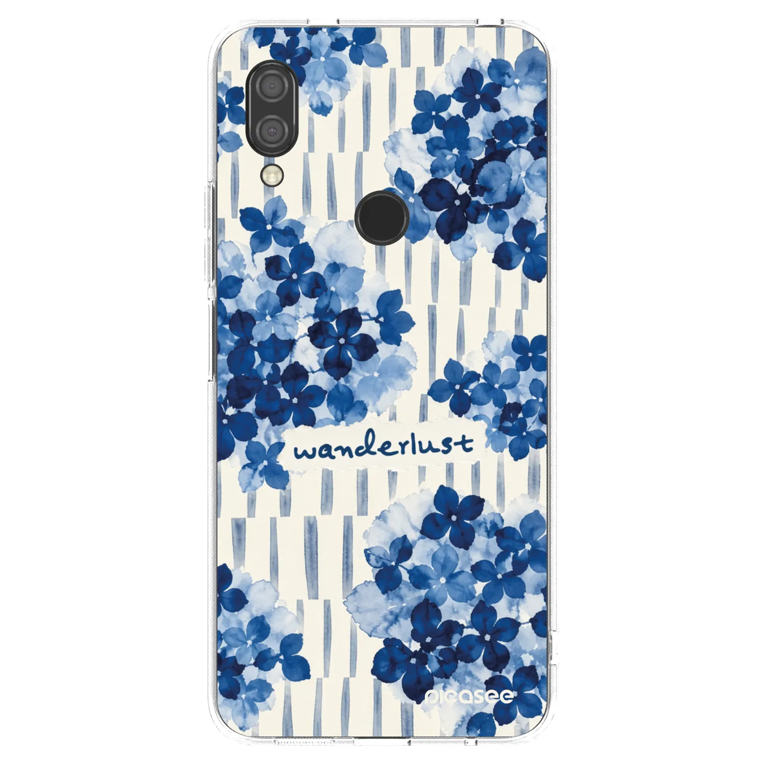 Picasee silikonowe przeźroczyste etui na Xiaomi Redmi 7 - Azorea