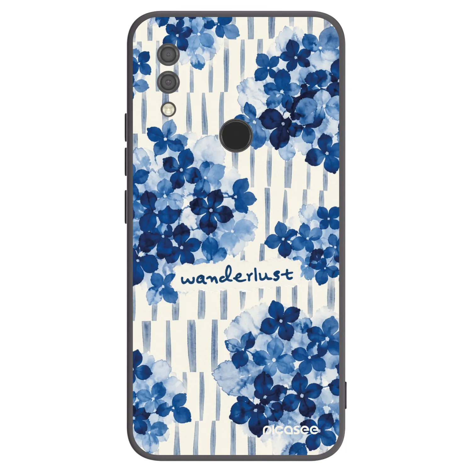 Picasee silikonowe czarne etui na Xiaomi Redmi 7 - Azorea