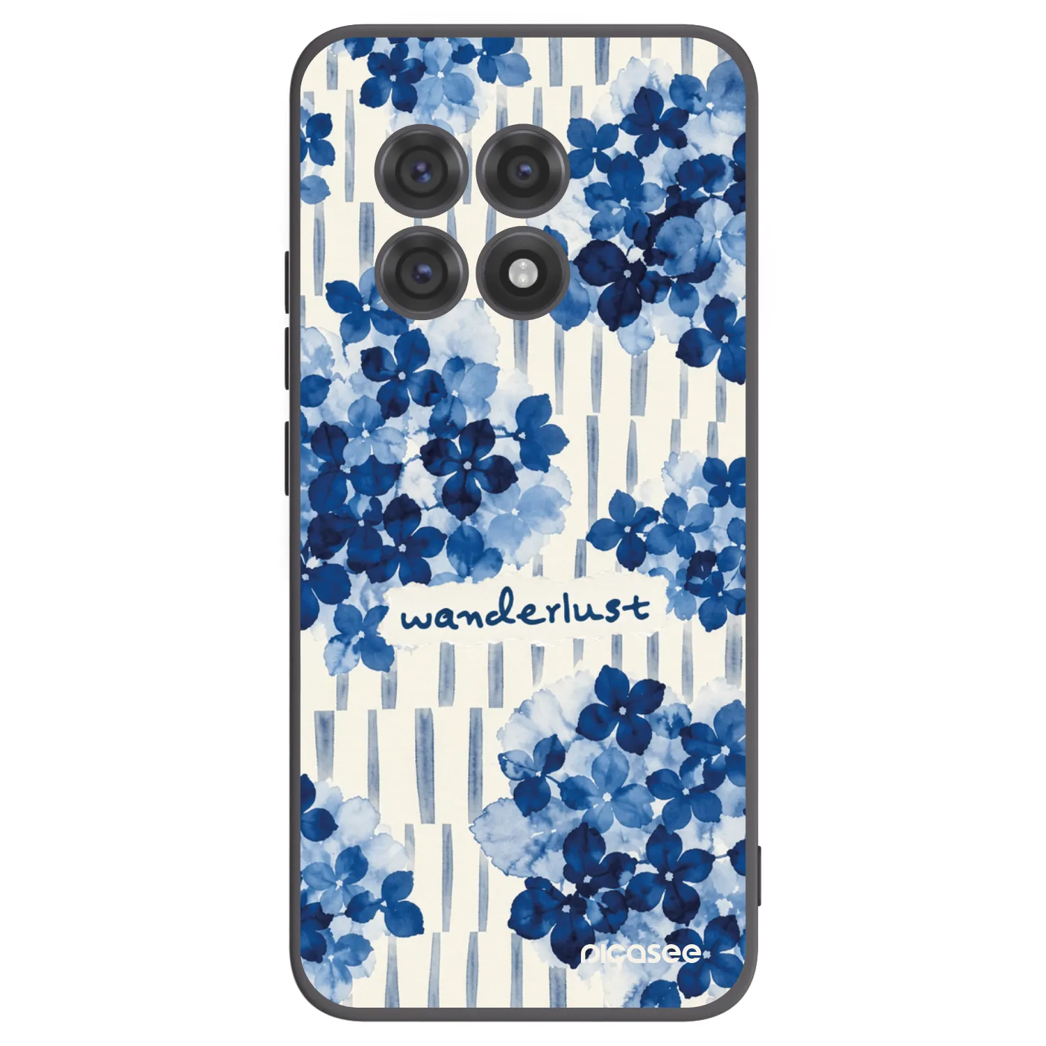 Picasee silikonowe czarne etui na OnePlus 13R 5G - Azorea