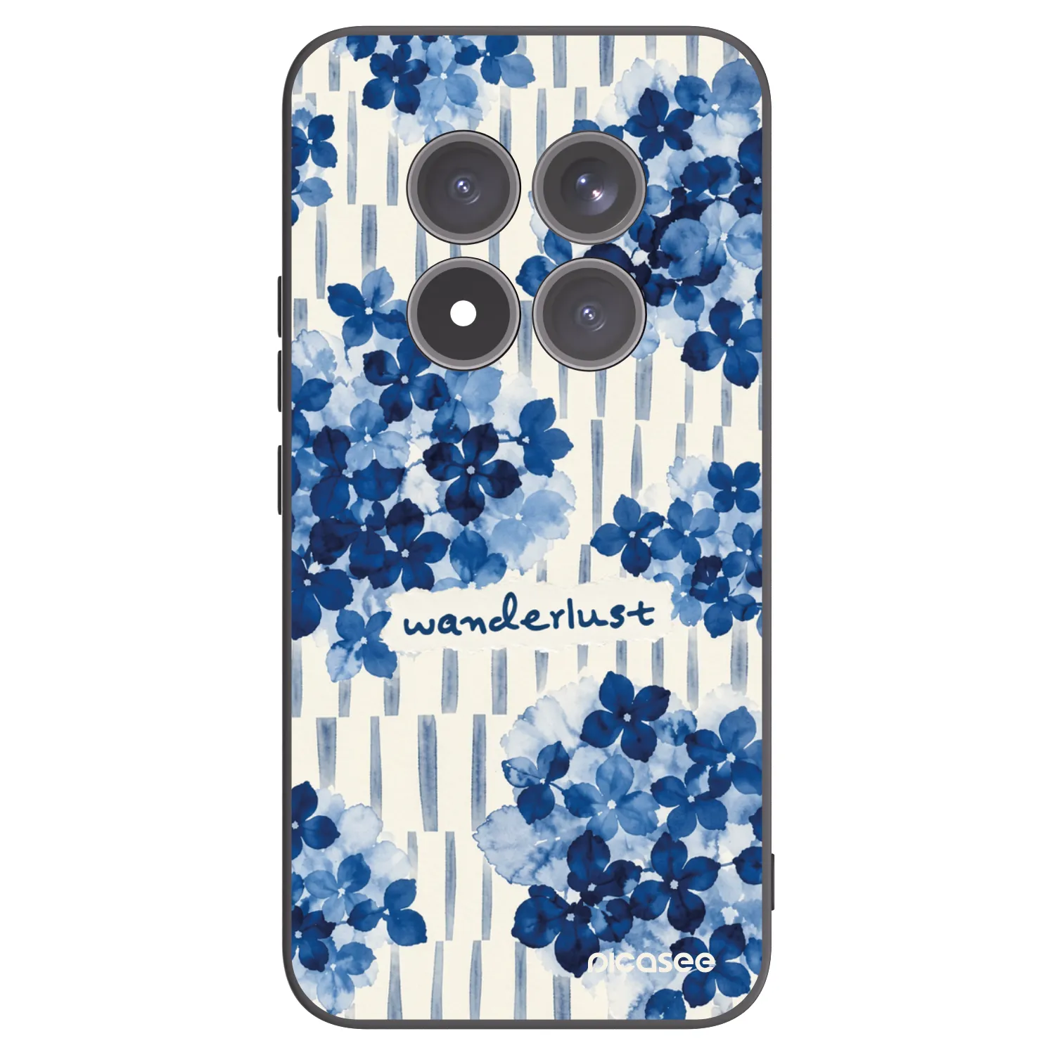 Picasee silikonowe czarne etui na Xiaomi Redmi Note 15 Pro+ - Azorea