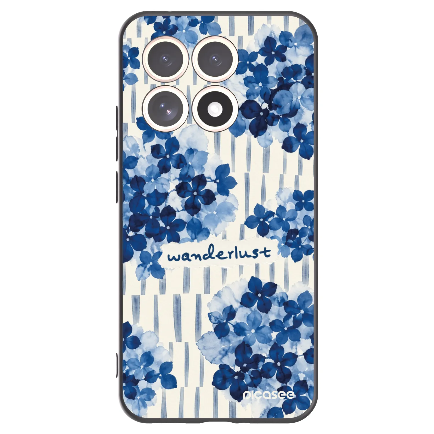 Picasee silikonowe czarne etui na Xiaomi 15T - Azorea