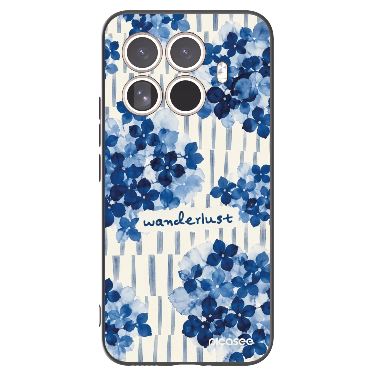 Picasee silikonowe czarne etui na Xiaomi 15T Pro - Azorea
