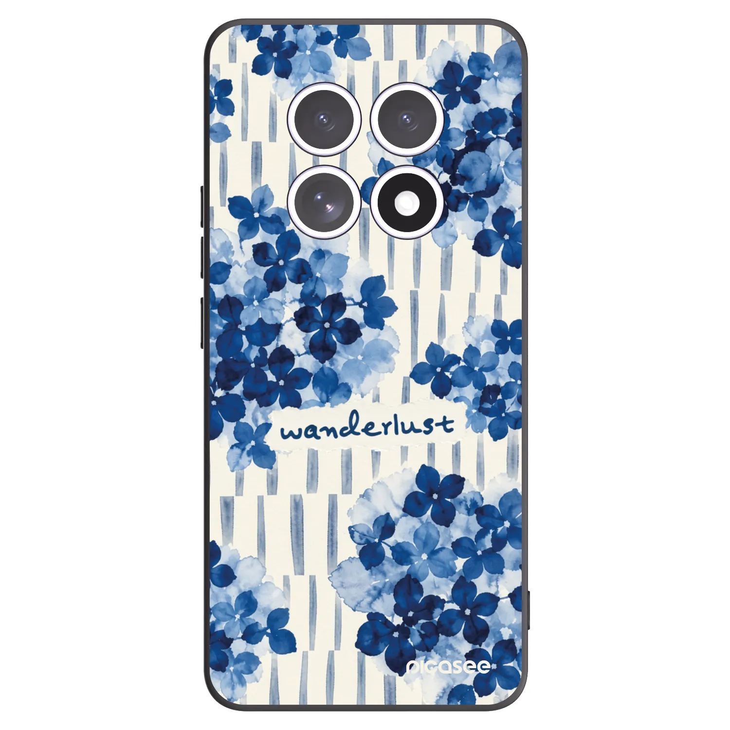 Picasee silikonowe czarne etui na Xiaomi Redmi Note 15 4G - Azorea