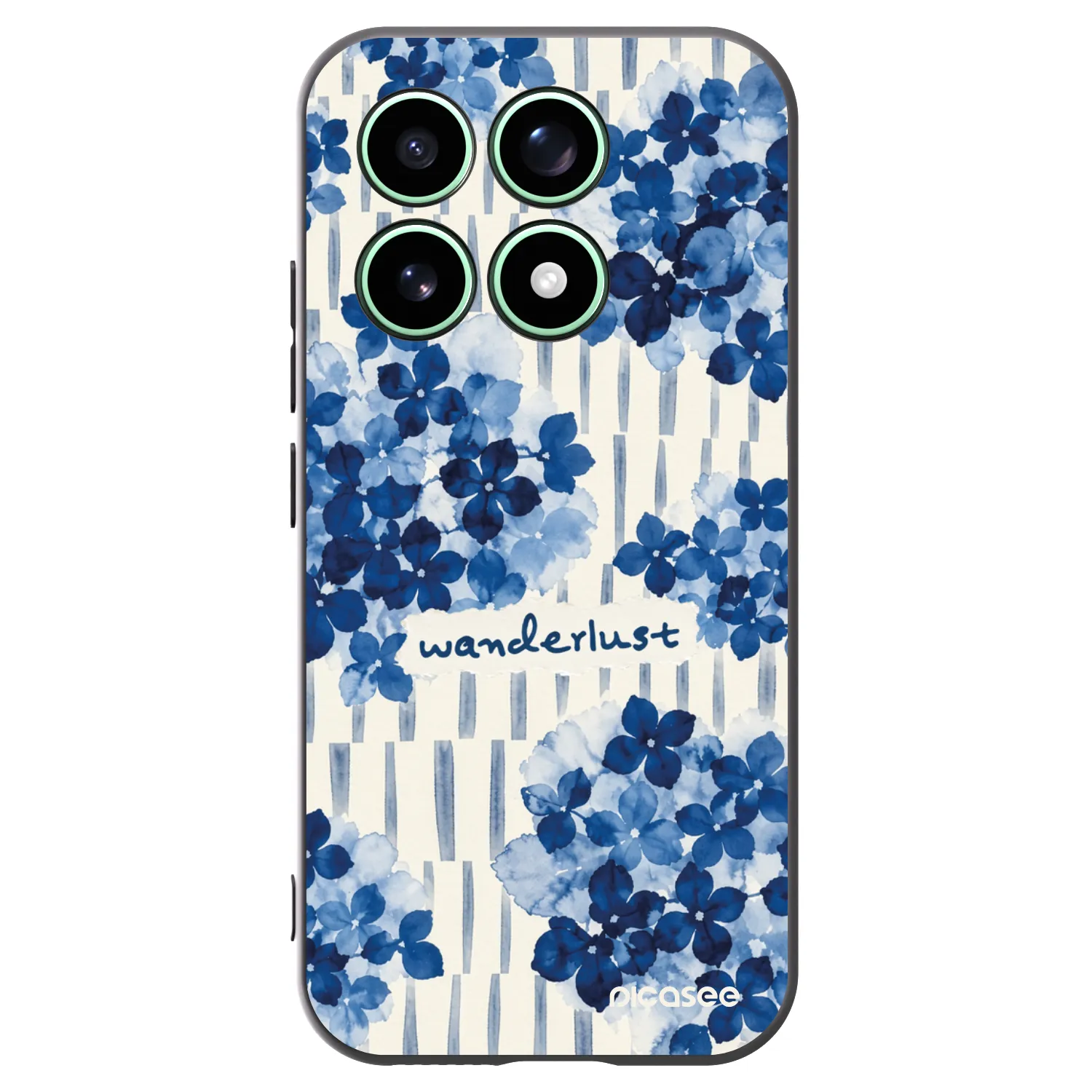 Picasee silikonowe czarne etui na Xiaomi 17 - Azorea