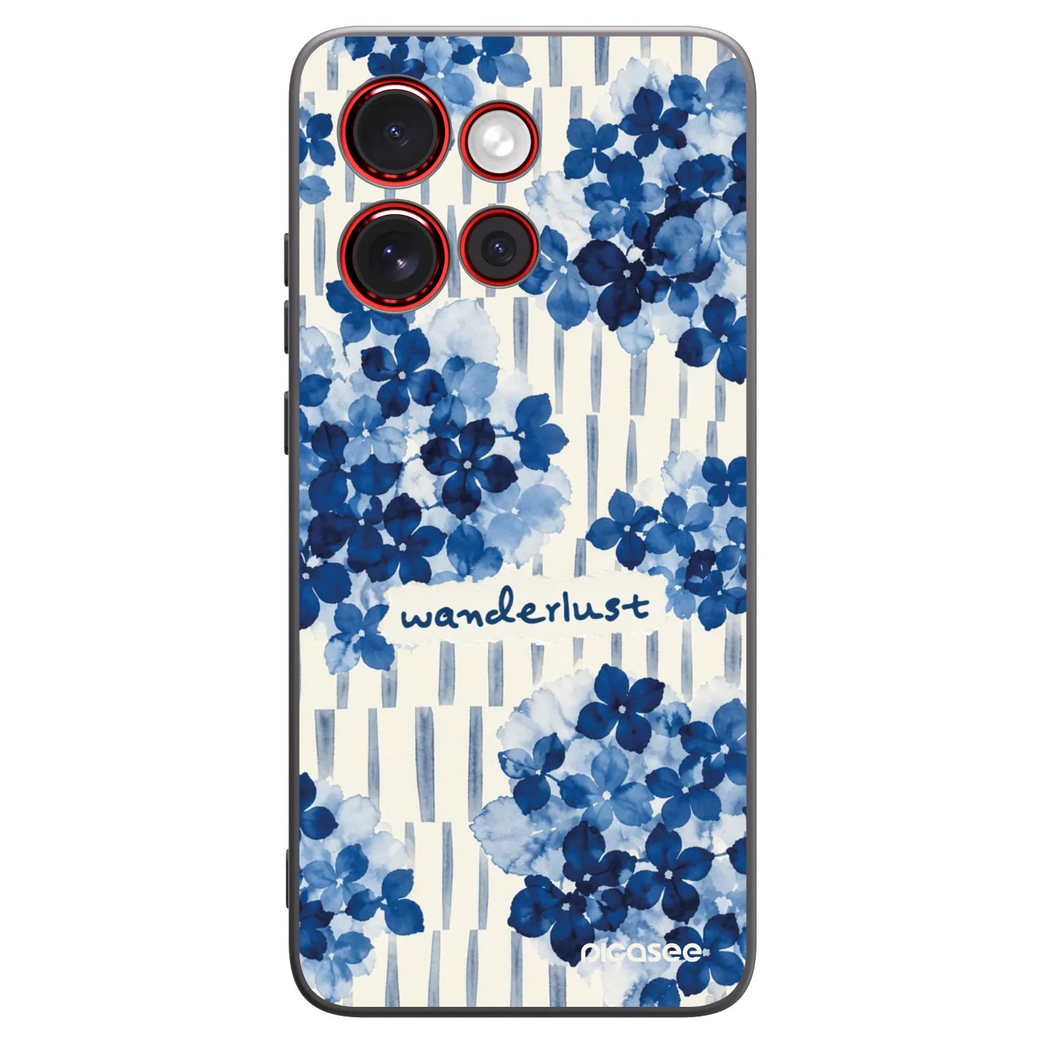 Picasee silikonowe czarne etui na Motorola Edge 60 Neo 5G - Azorea