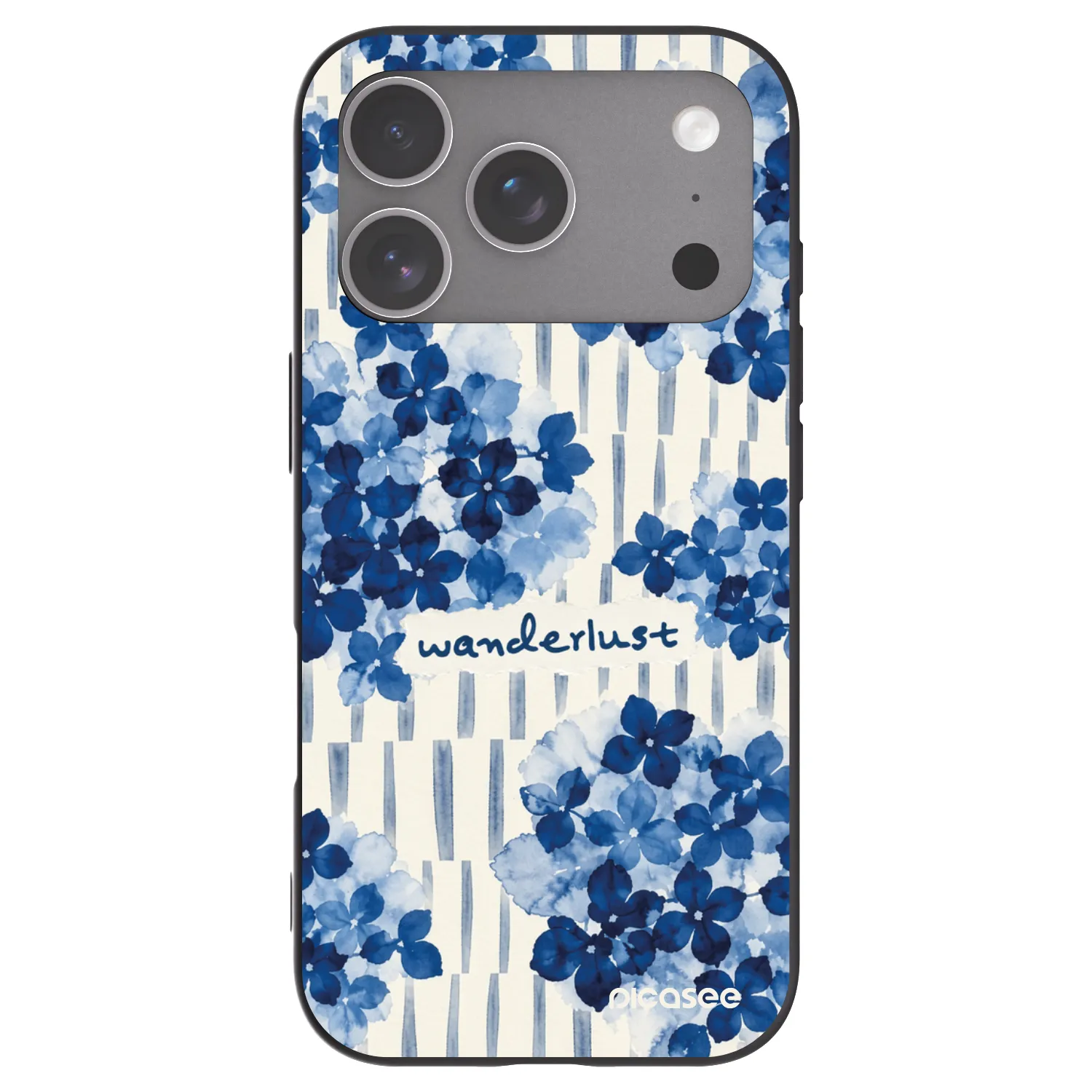 Picasee silikonowe czarne etui na Apple iPhone 18 Pro - Azorea