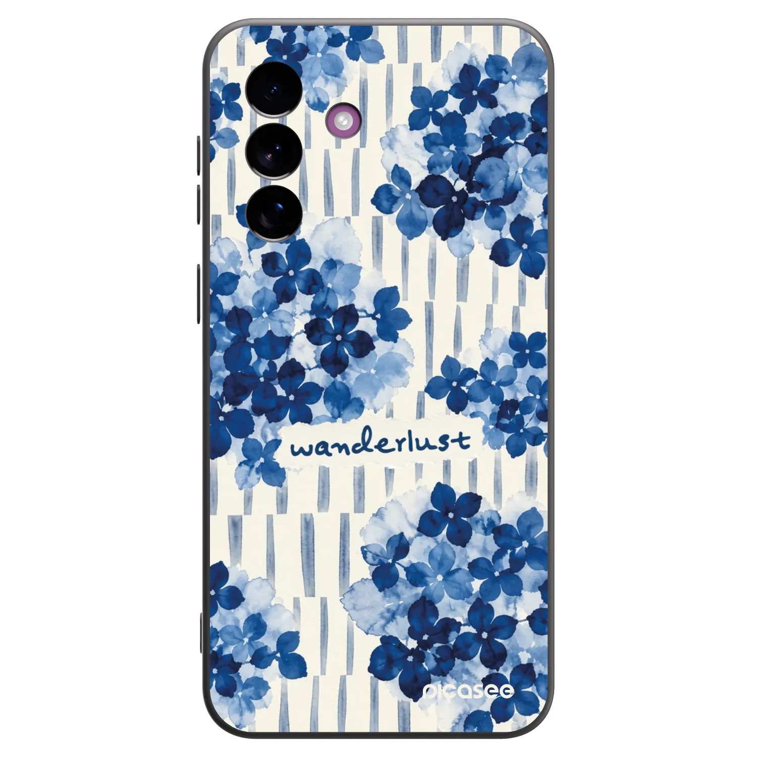 Picasee silikonowe czarne etui na Samsung Galaxy A37 - Azorea