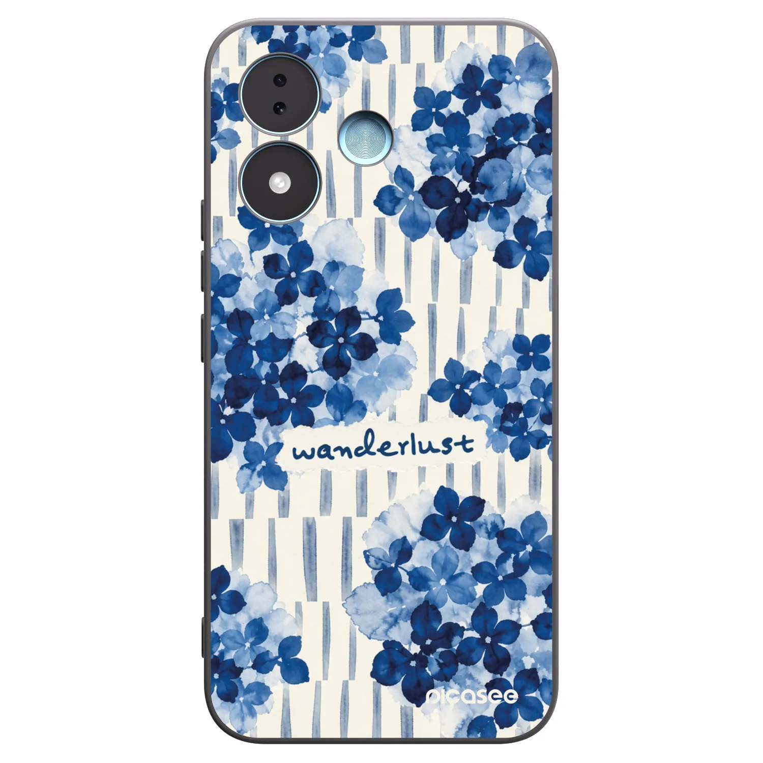 Picasee silikonowe czarne etui na Xiaomi Redmi Note 17 5G - Azorea