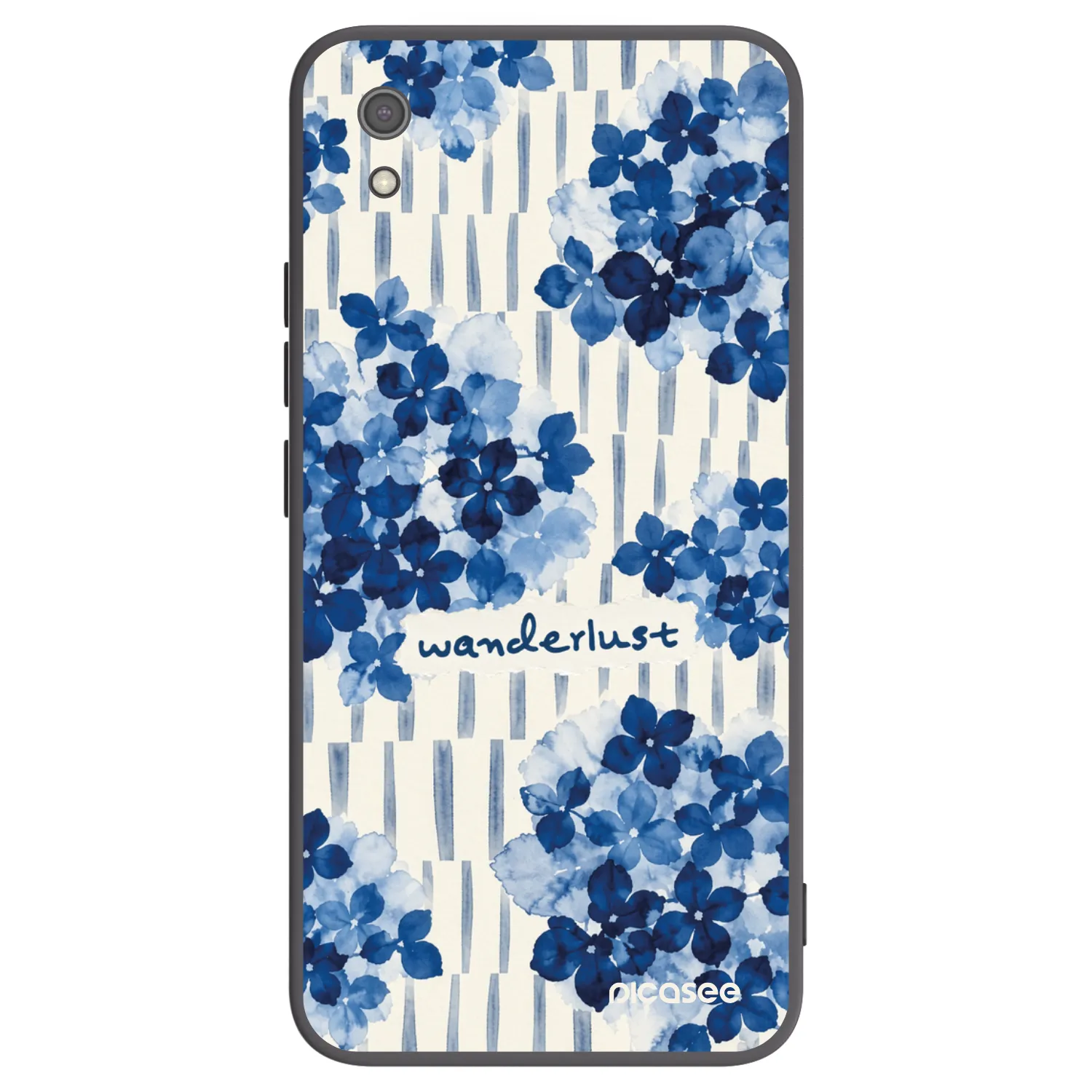 Picasee silikonowe czarne etui na Xiaomi Redmi 7A - Azorea