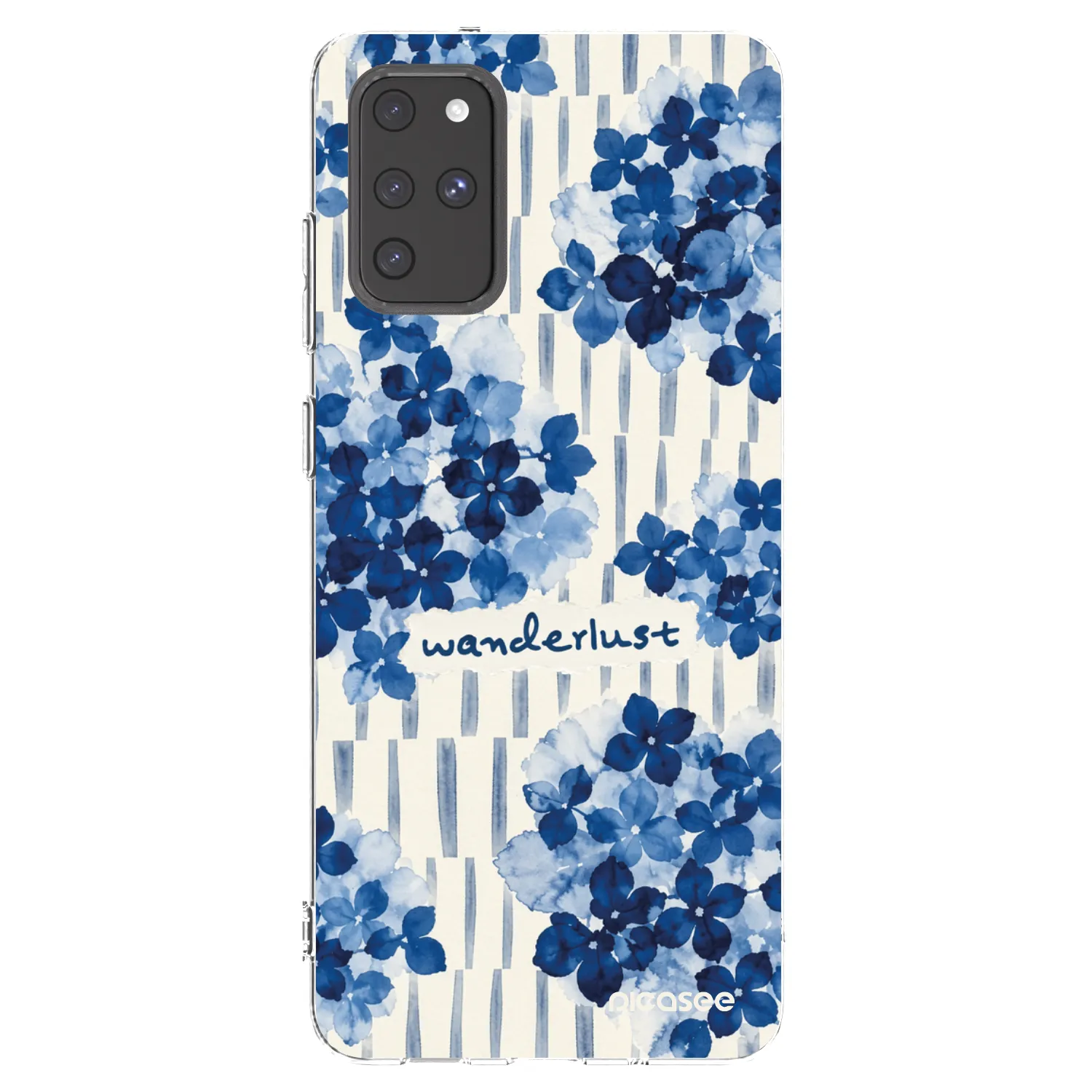 Picasee silikonowe przeźroczyste etui na Samsung Galaxy S20+ G985F - Azorea