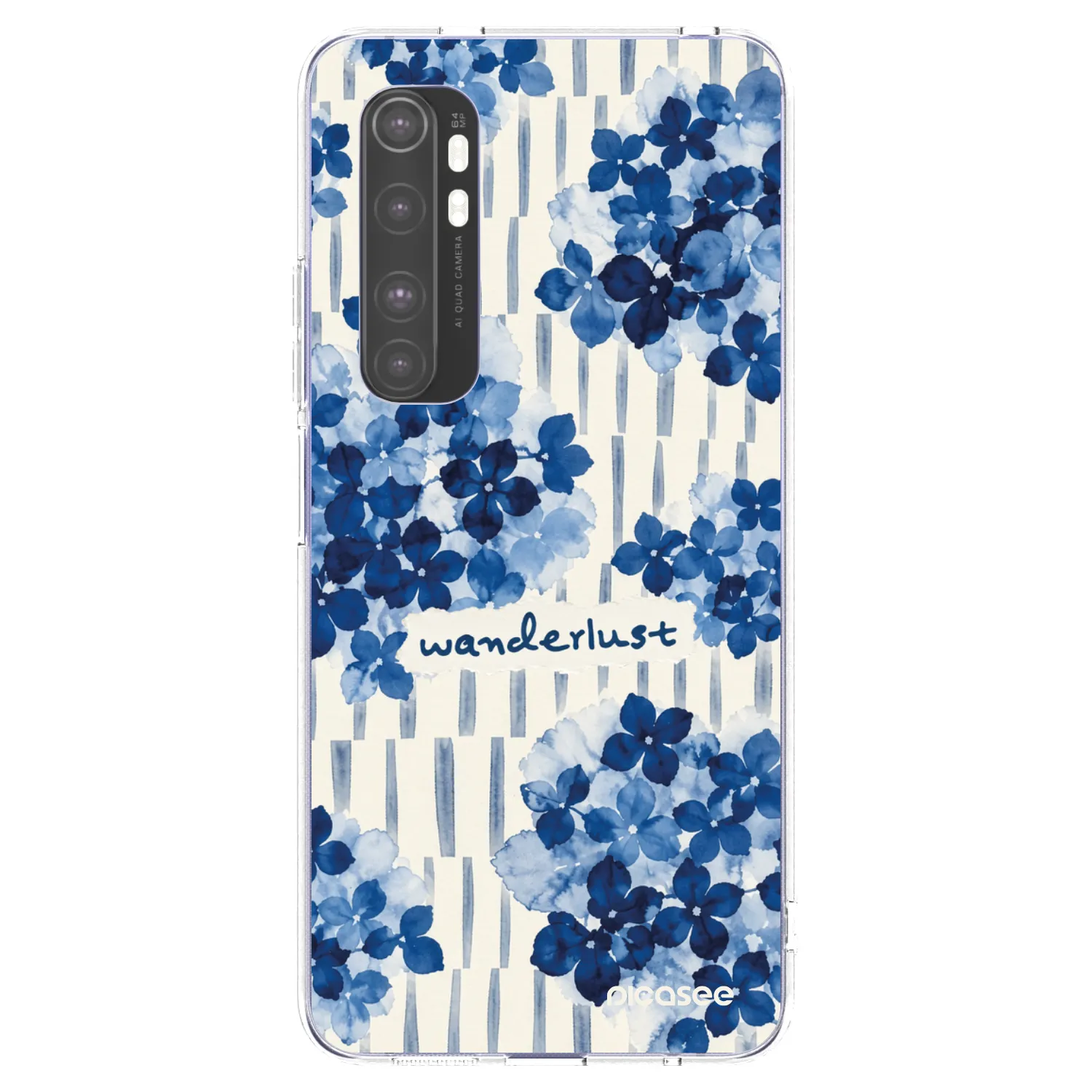 Picasee silikonowe przeźroczyste etui na Xiaomi Mi Note 10 Lite - Azorea