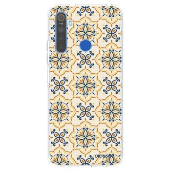 Picasee silikonowe przeźroczyste etui na Realme 5 - Majolica
