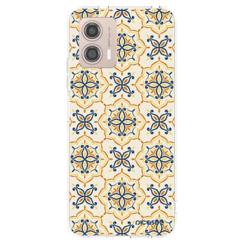 Picasee silikonowe przeźroczyste etui na Motorola Moto G53 5G - Majolica