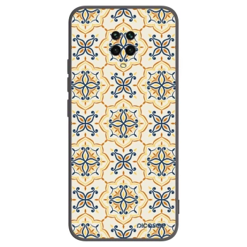 Picasee silikonowe czarne etui na Xiaomi Redmi Note 9 Pro - Majolica