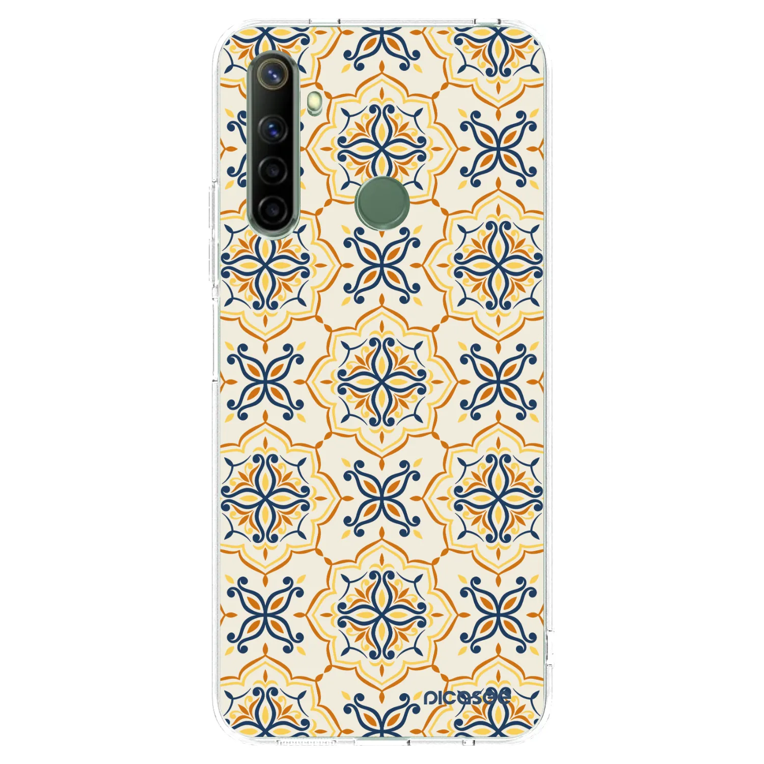 Picasee silikonowe przeźroczyste etui na Realme 6i - Majolica