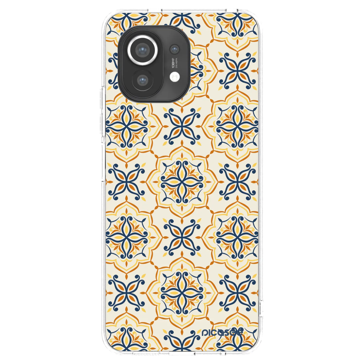 Picasee silikonowe przeźroczyste etui na Xiaomi Mi 11 - Majolica