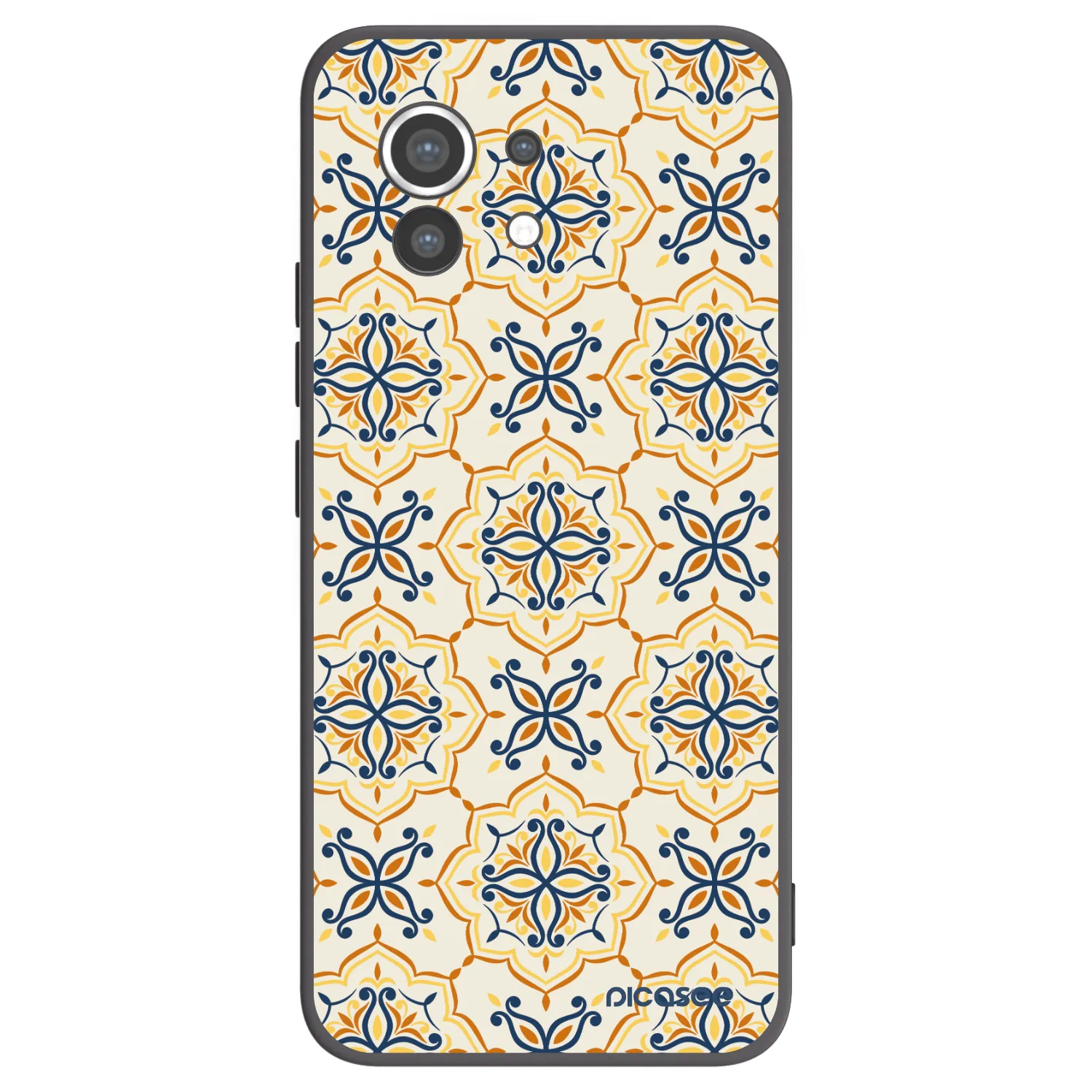 Picasee silikonowe czarne etui na Xiaomi Mi 11 - Majolica