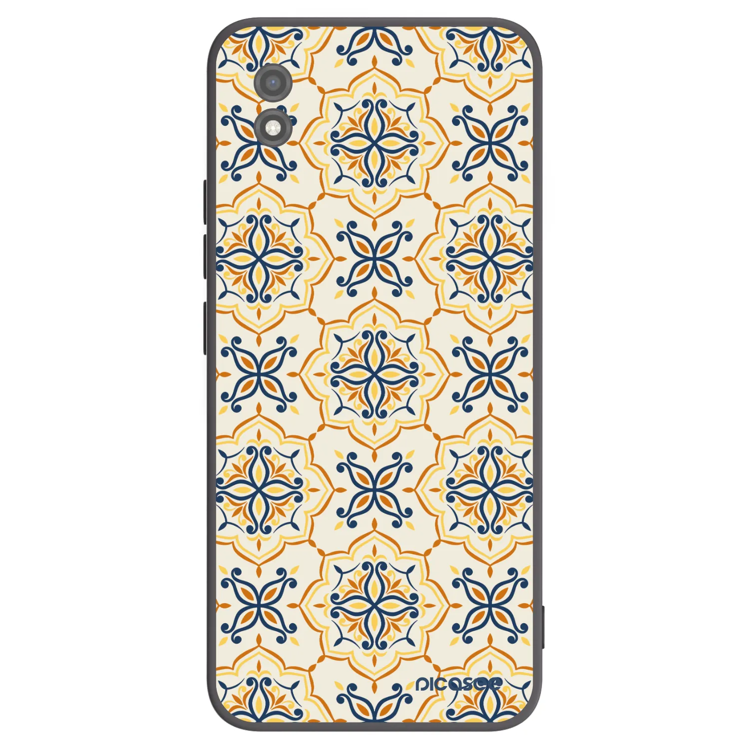 Picasee silikonowe czarne etui na Realme C11 (2021) - Majolica