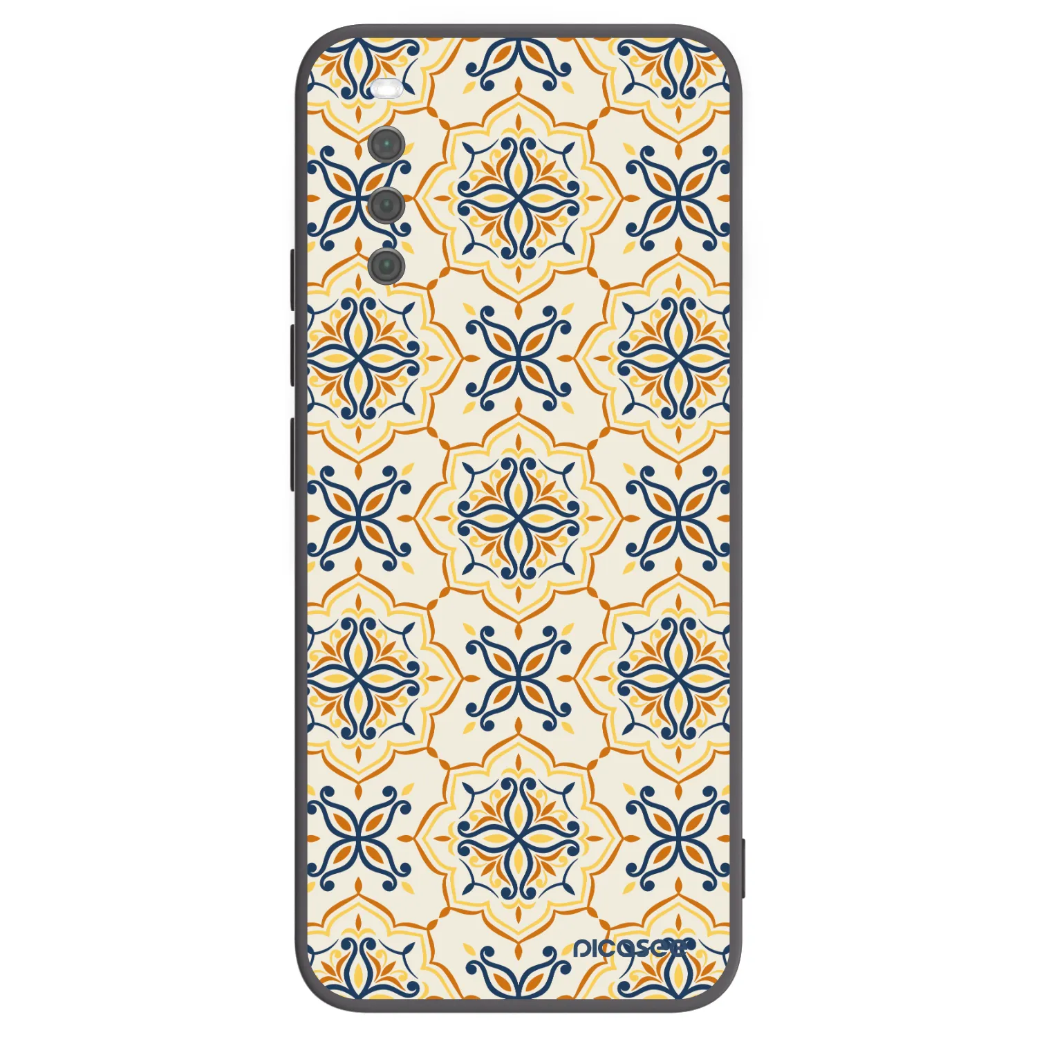 Picasee silikonowe czarne etui na Sony Xperia 10 III - Majolica