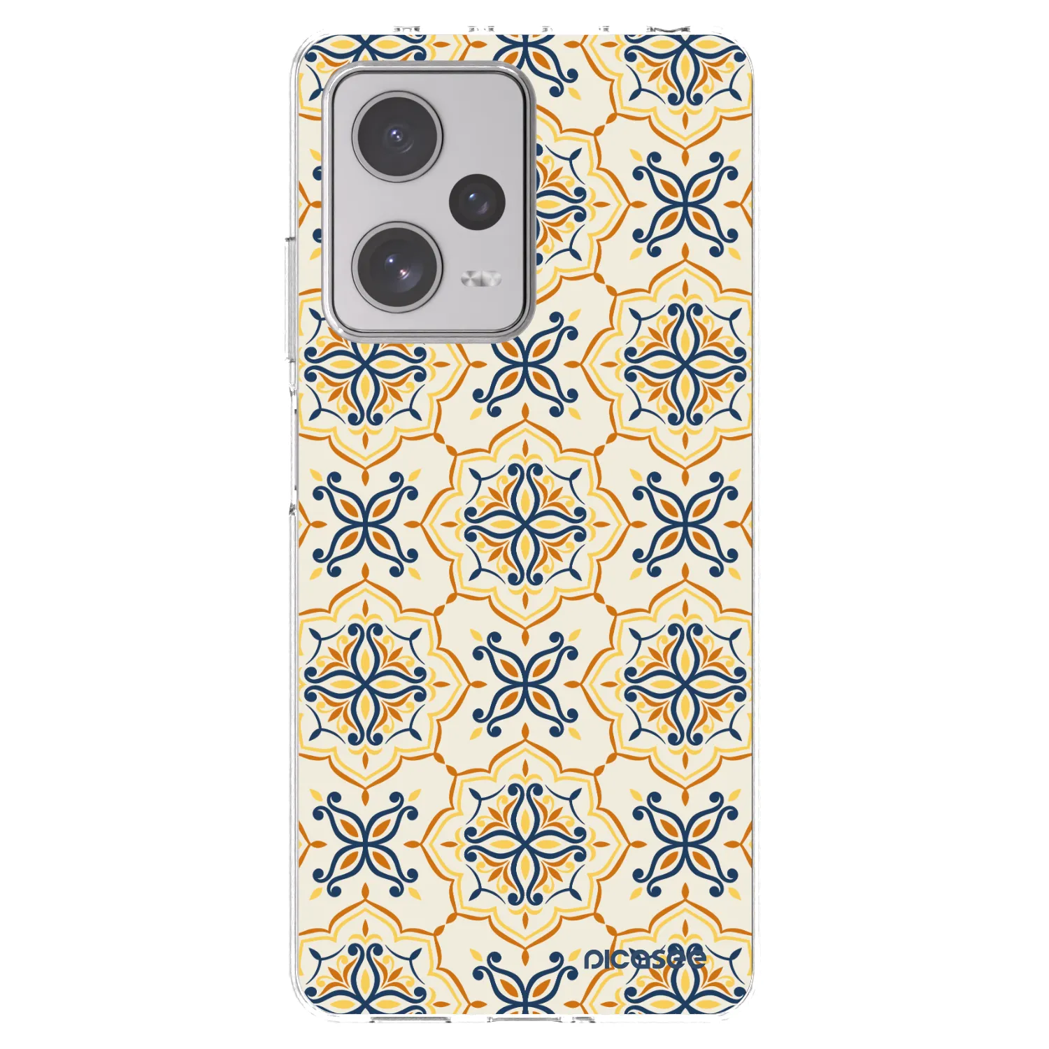 Picasee silikonowe przeźroczyste etui na Xiaomi Redmi Note 12 Pro+ 5G - Majolica